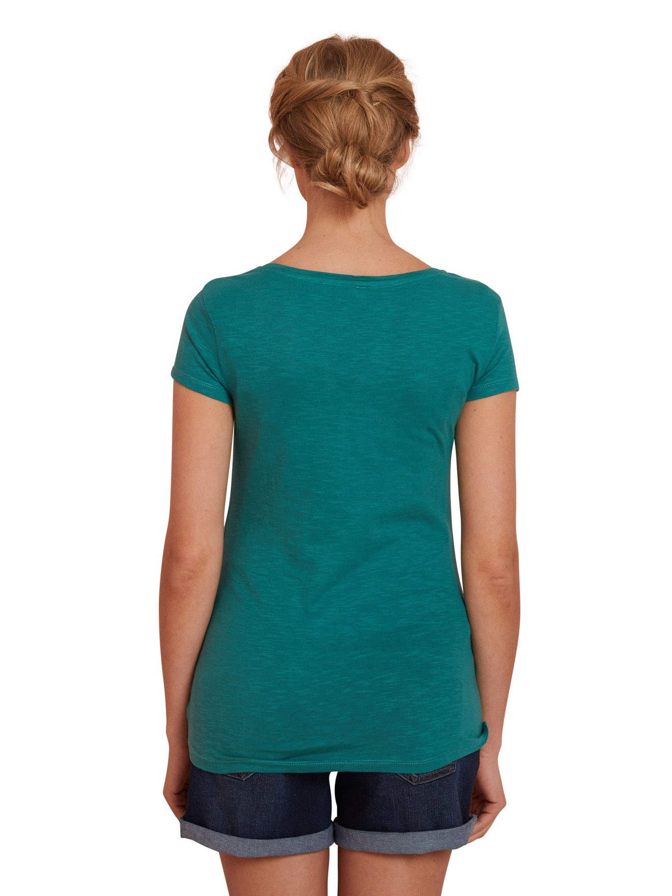 vertbaudet Umstandsshirt Henley-Shirt für Schwangerschaft & Stillzeit