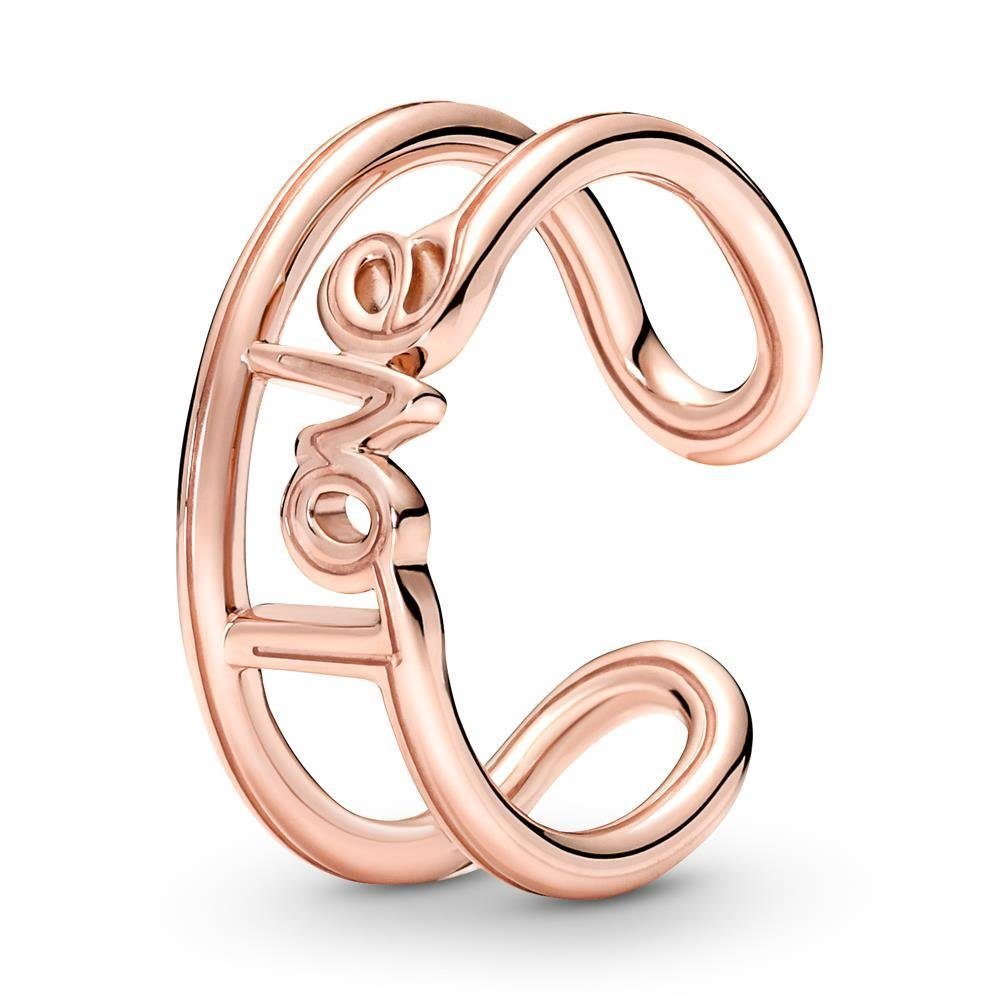 Pandora Fingerring Offener Love Ring für Damen von PANDORA, ROSE