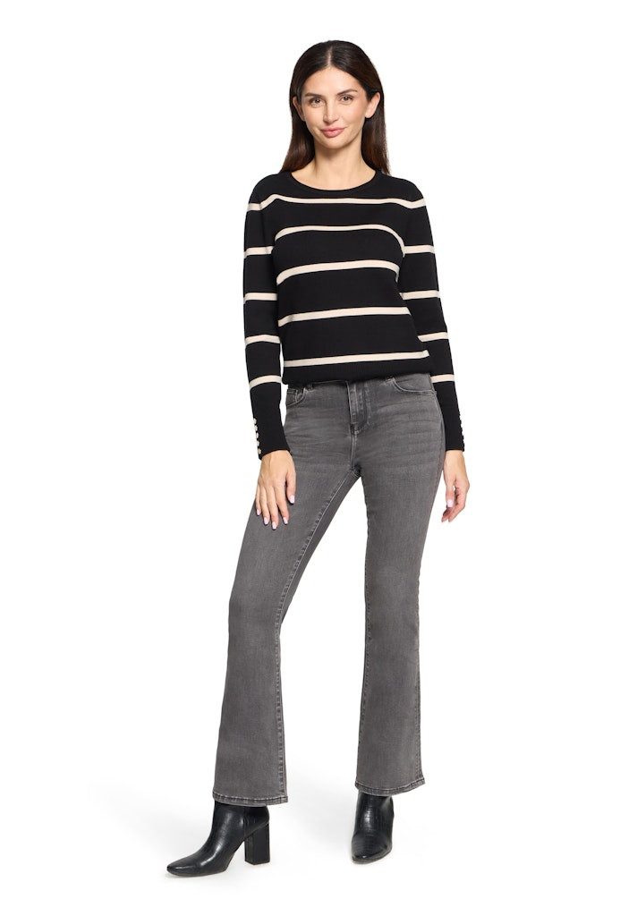 Betty Barclay Wollpullover Betty Barclay / Da.Strick / Strickpullover Kurz 1/1 Arm