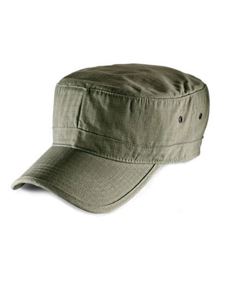 Atlantis Army Cap Military Ripstop Kappe Cuba-Cap Vorgebogener Schirm