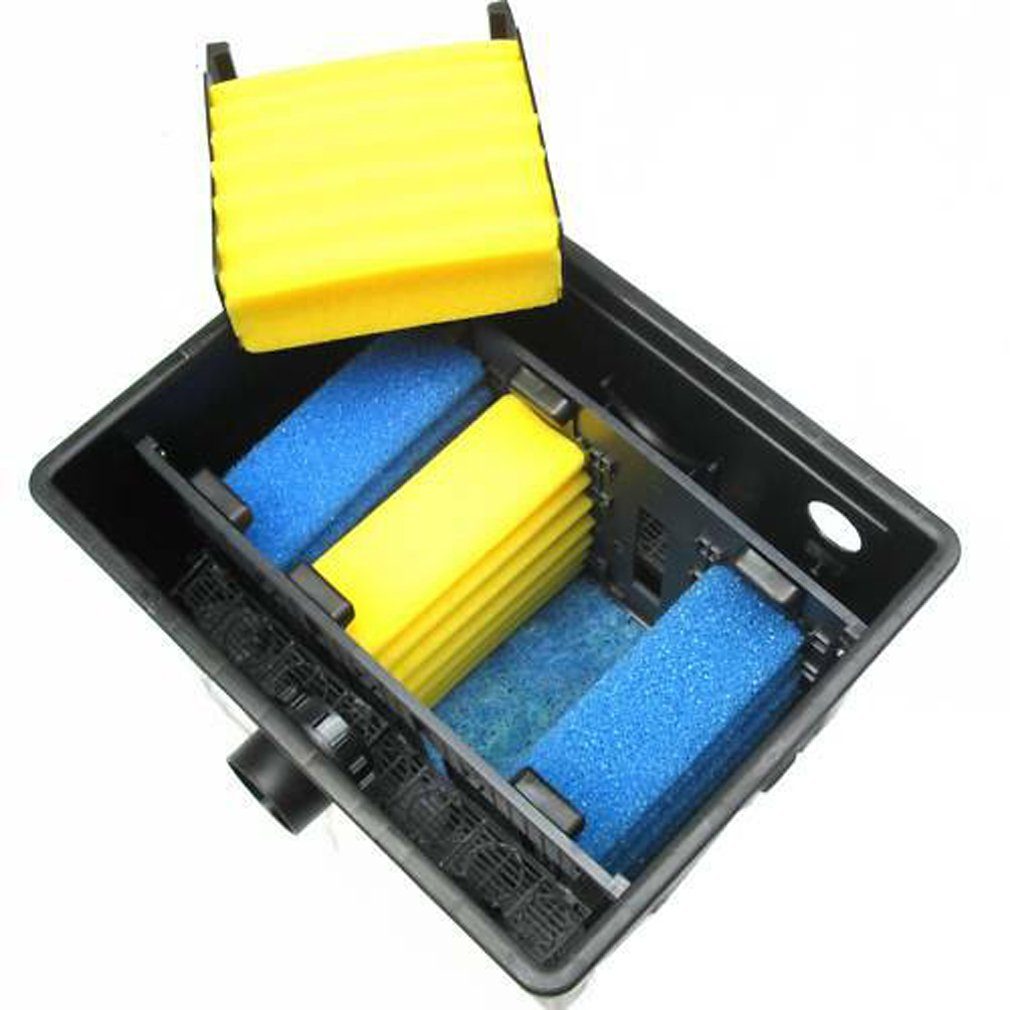 Apex Teichfilter CBF 350 Teichfilter 12000 + UVC 24 Watt Lichtfilter Koiteich (2 St)