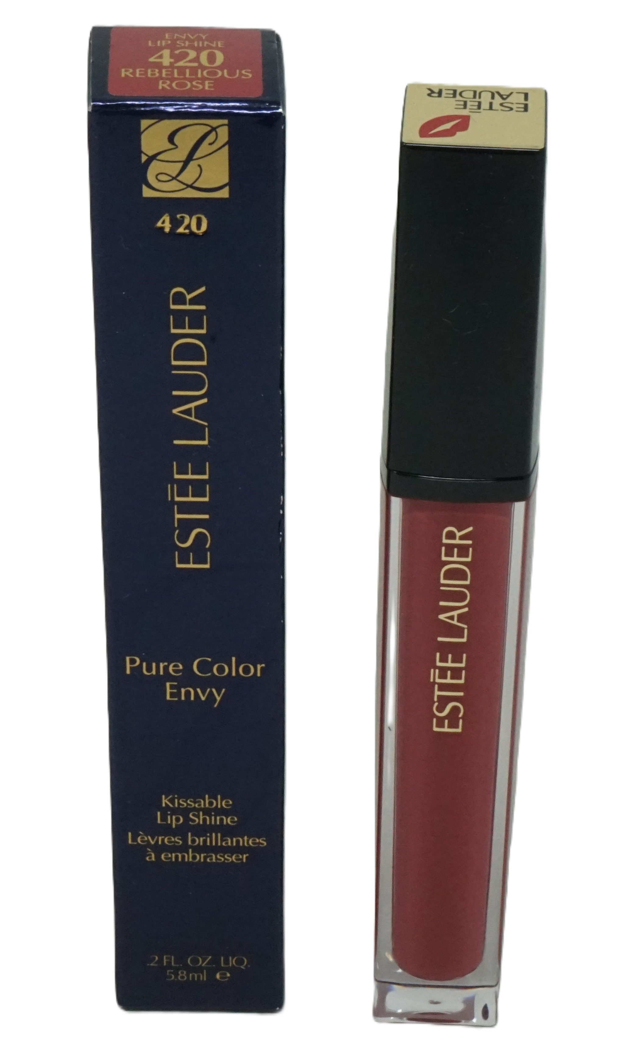 ESTÉE LAUDER Lippenstift Estee Lauder Pure Color Envy Lip Shine 5,8 ml 420 Rebellious Rose