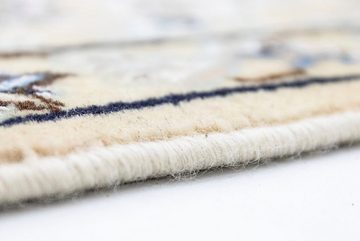 Wollteppich Nain 9la Teppich handgeknüpft beige, morgenland, quadratisch, Höhe: 8 mm