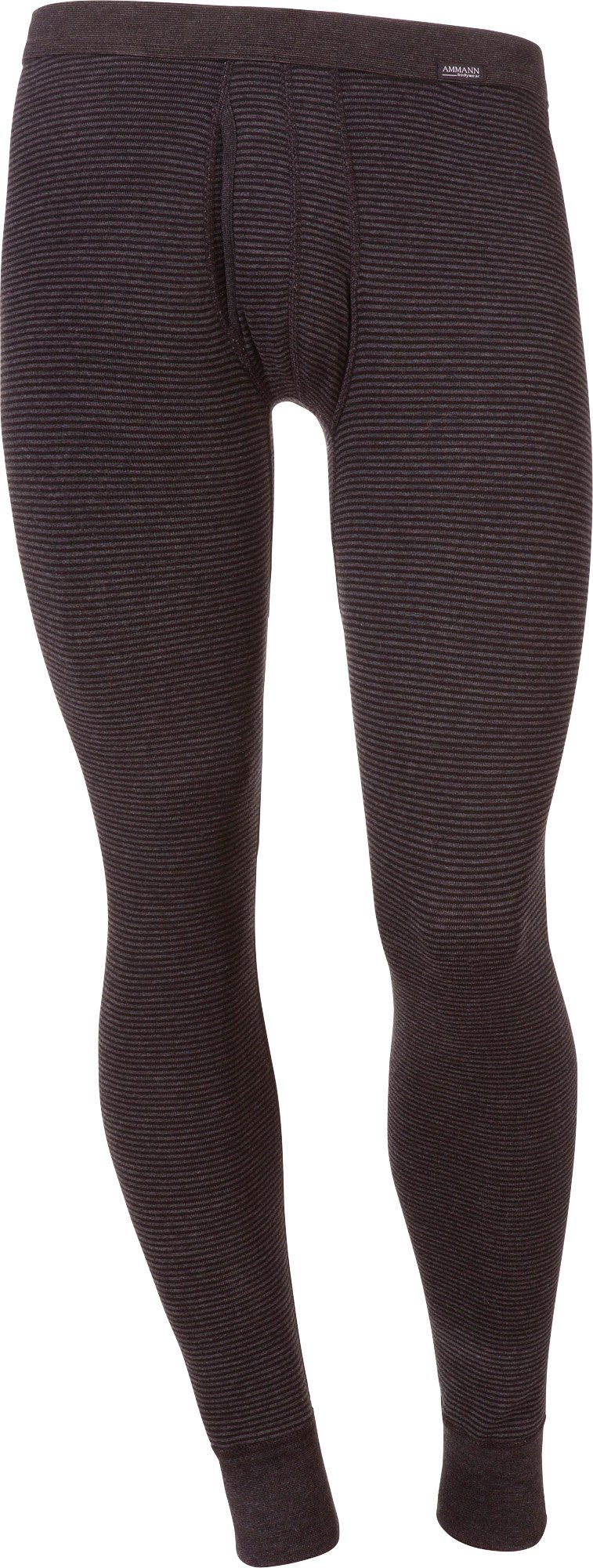 Ammann Lange Unterhose Herren-Unterhose, lang Feinripp Streifen günstig online kaufen