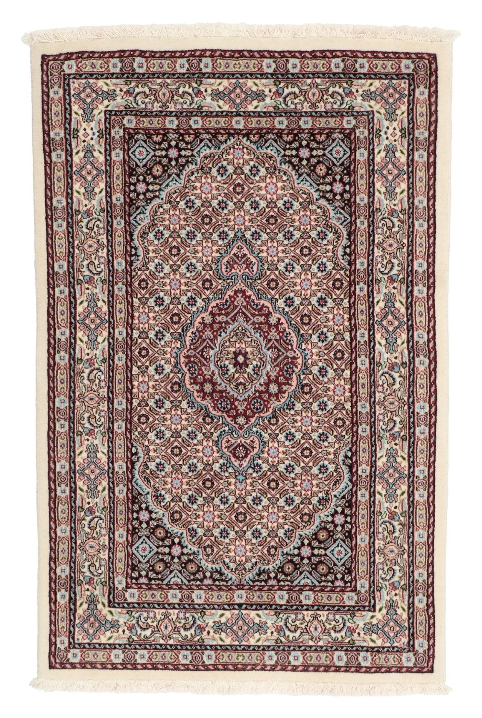 Orientteppich Moud 86x134 Handgeknüpfter Orientteppich / Perserteppich
