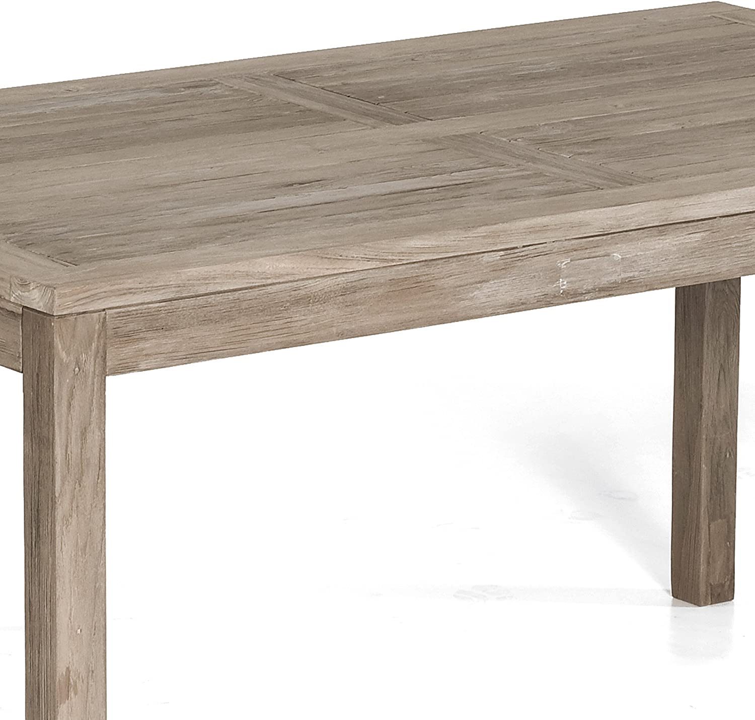 SonnenPartner Gartentisch Gartentisch Wellington 160cm x 90 cm Old Teak grey-washed