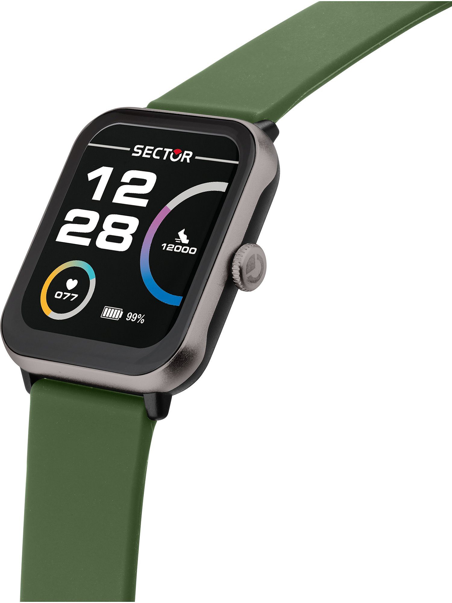 Sector Digitaluhr Sector Herren-Smartwatch Digital Akku