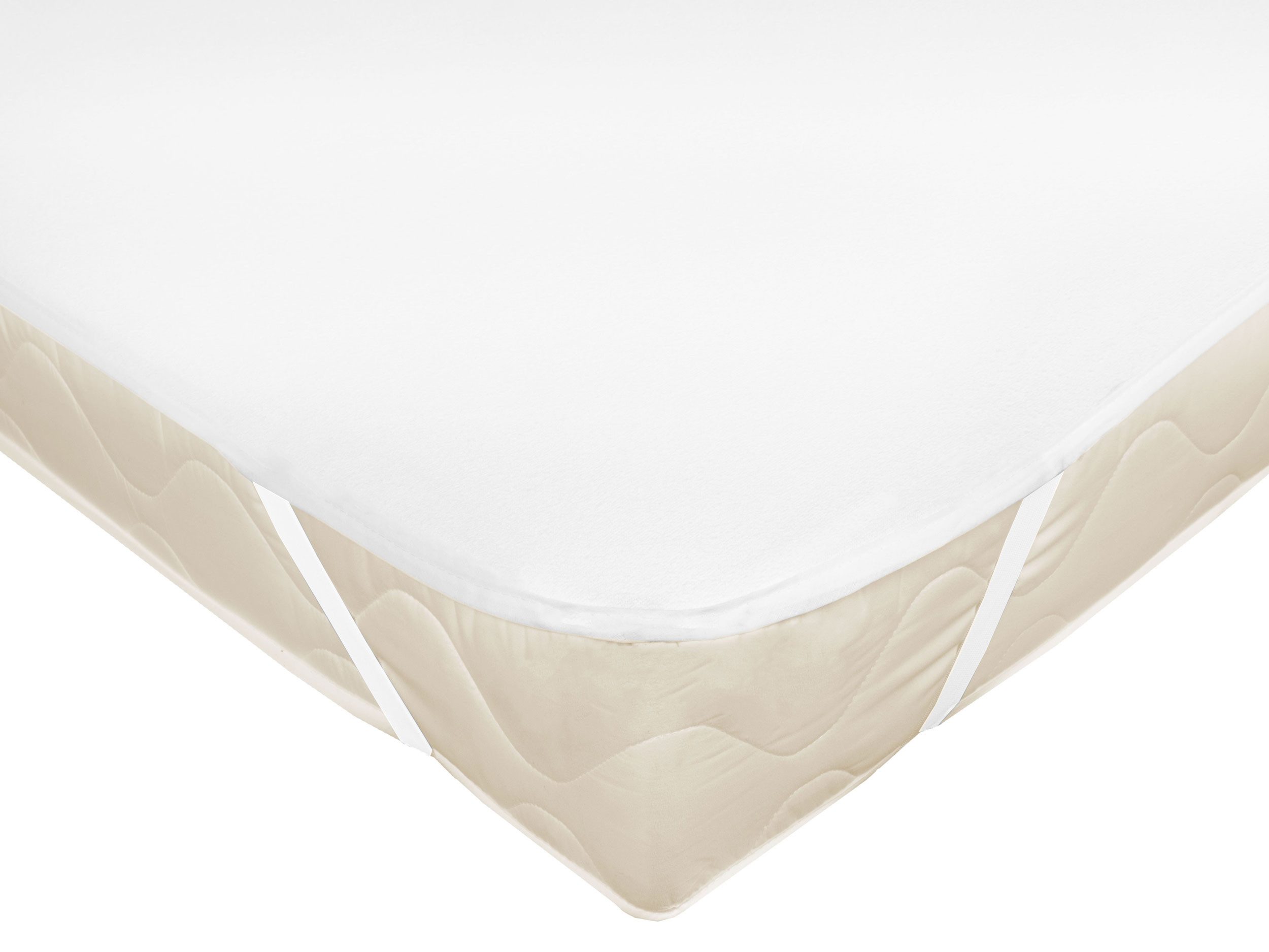 Matratzenauflage ZOLLNER, 70 x 140 cm, 75% Baumwolle, 25% Polyester, vom Hotelwäschespezialist