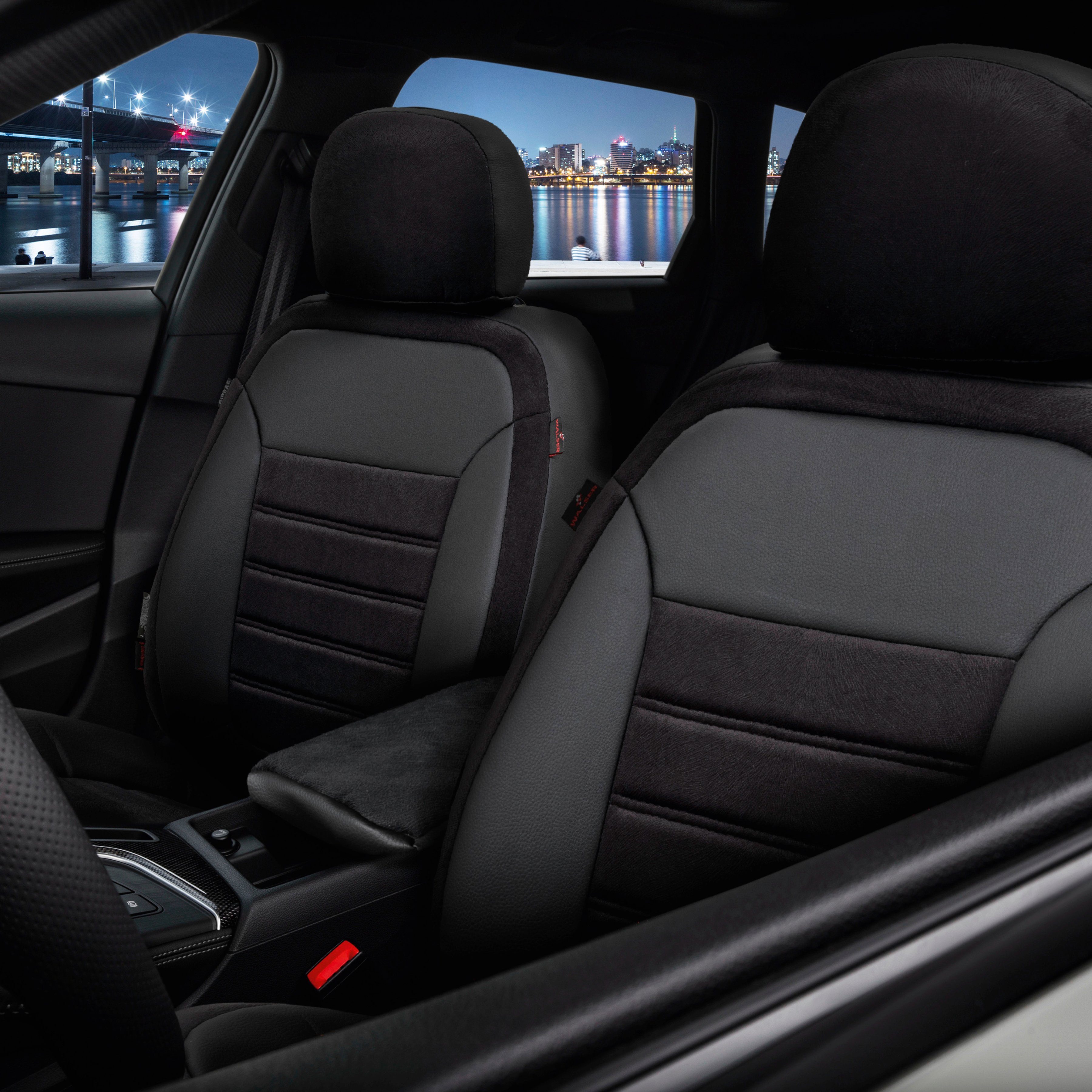 WALSER Autositzbezug, für Opel Corsa Baujahr 2014 - heute, Separater  Artikel auch für die Rückbank erhältlich | Autositzbezüge