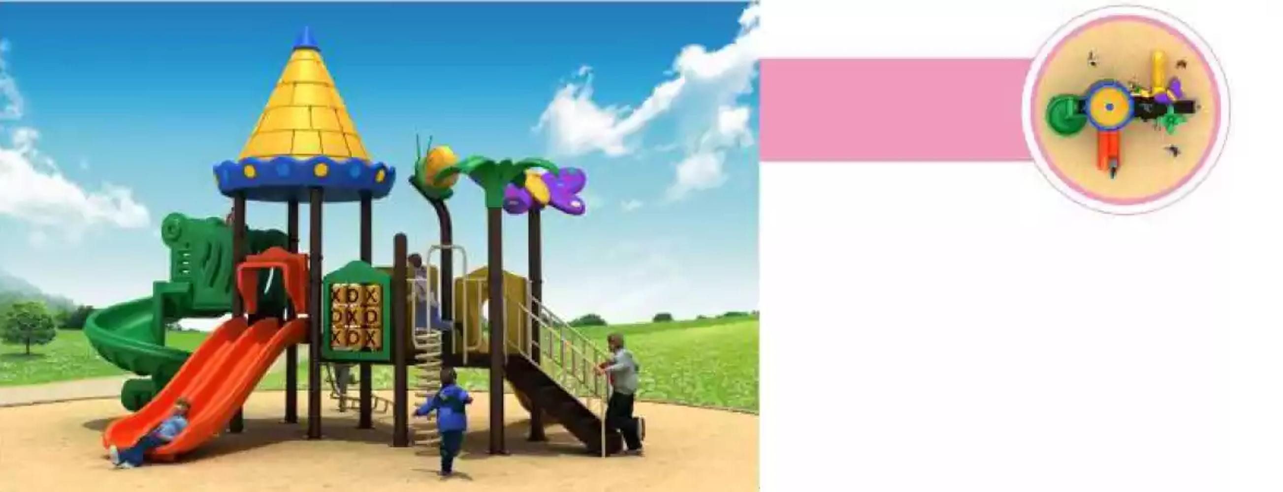Xlmoebel Spielturm Kletterturm Spielturm mit Rutschen für draußen für Kinder, Hergestellt in Europa