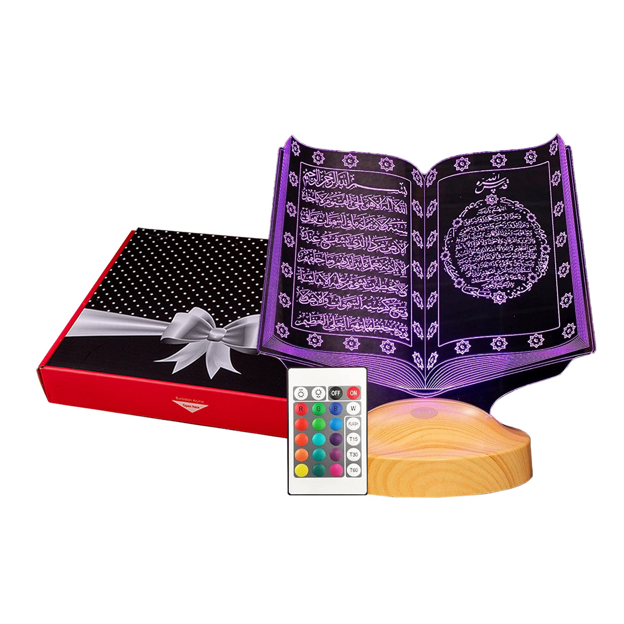 Geschenkelampe LED Nachttischlampe Koran Nachtlicht muslimische Deko Gesche günstig online kaufen