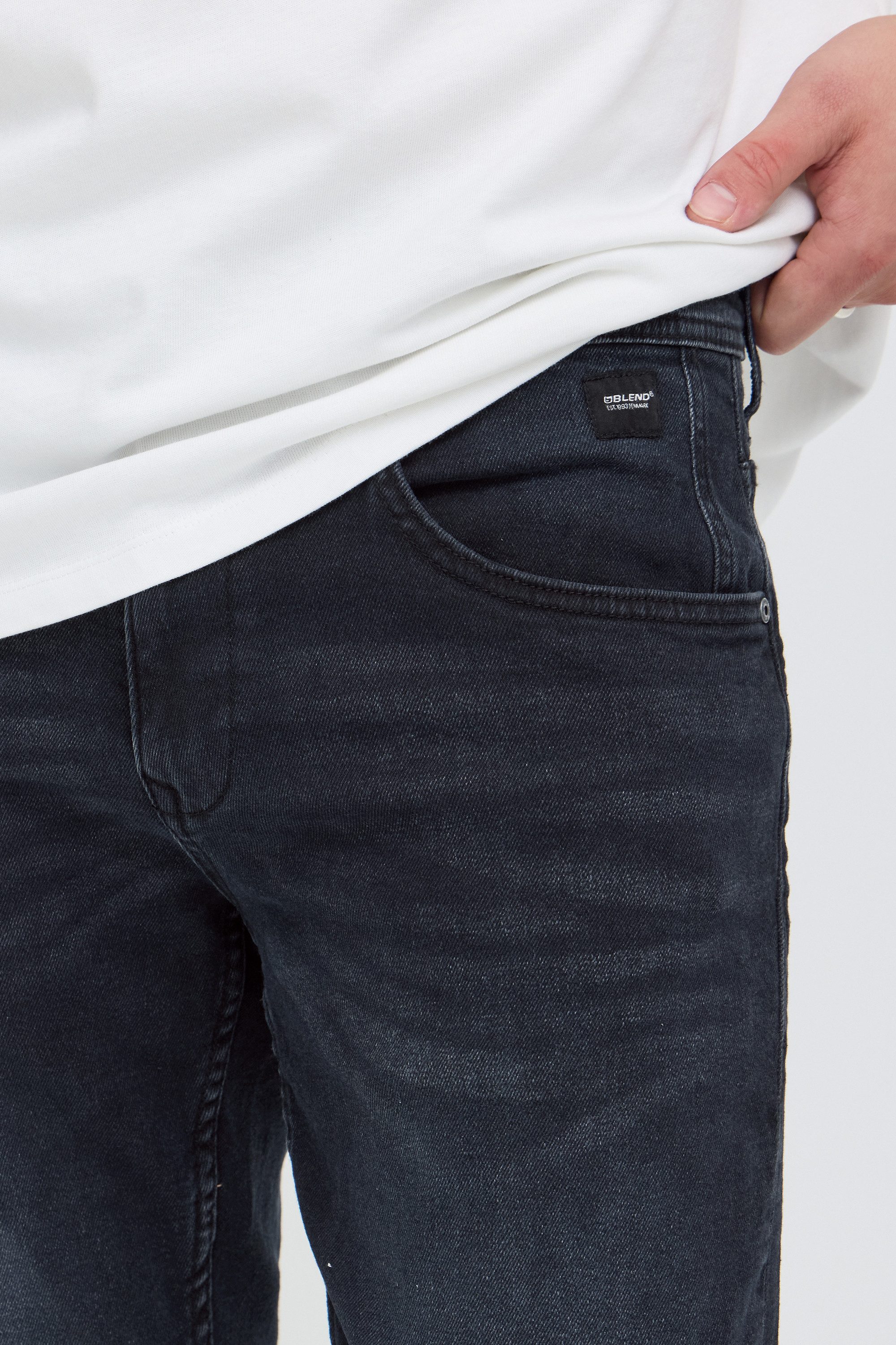 Blend 5-Pocket-Hose BHTwister Jeanshose mit normalem Bund und schmalem Bein - Twister Fit – Bild 5 von 5