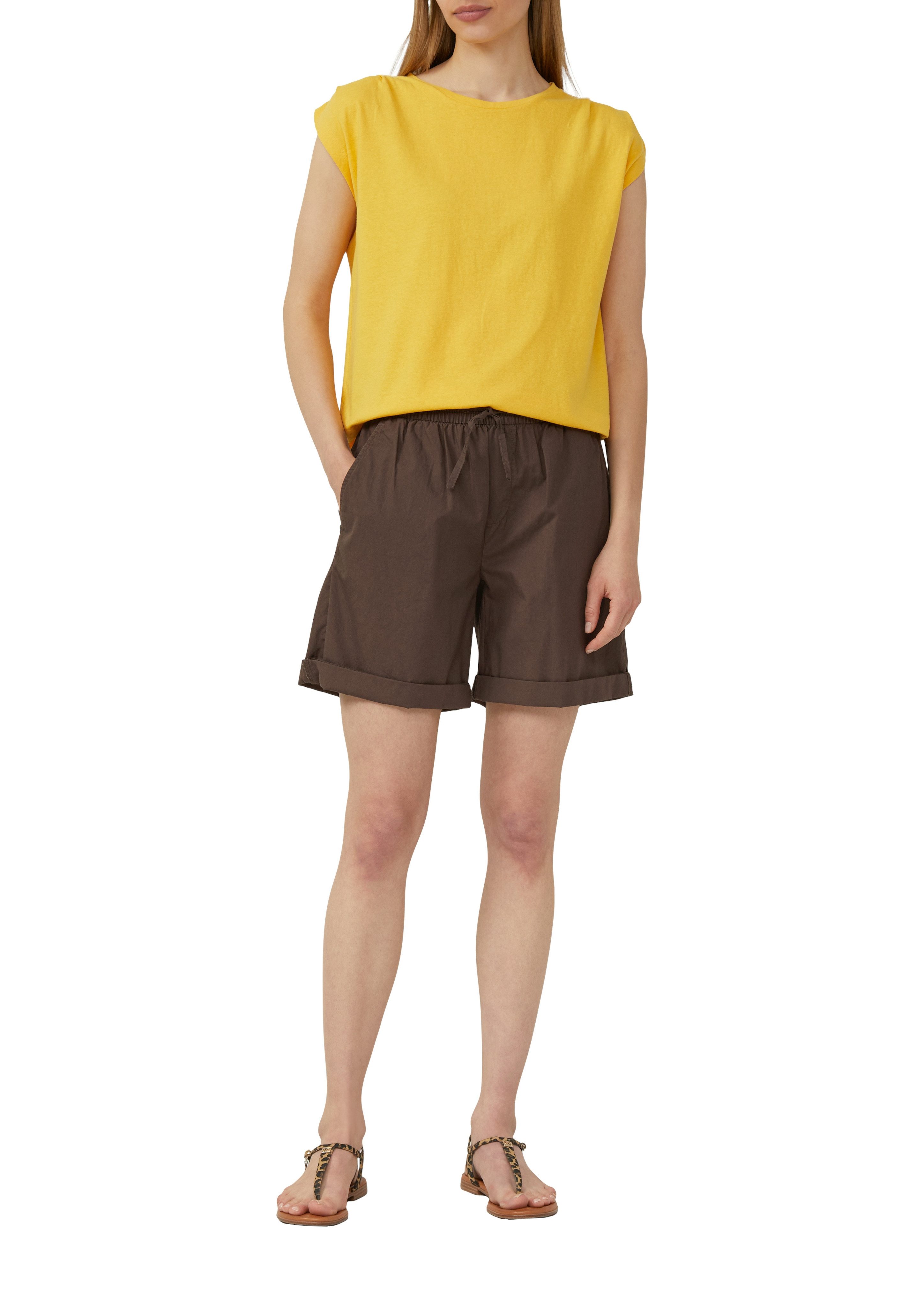 s.Oliver T-Shirt mit Falten Details günstig online kaufen