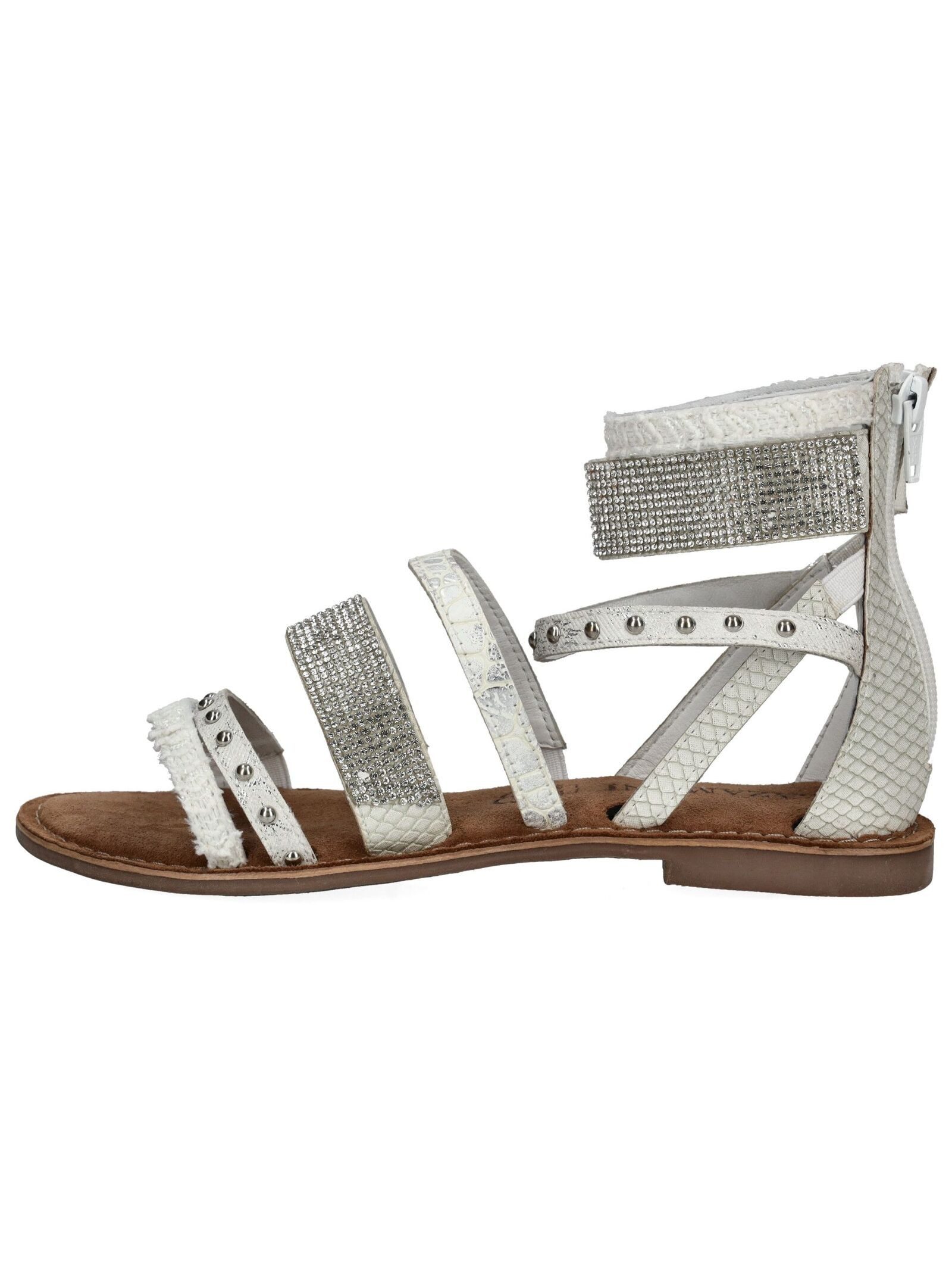 Lazamani Sandalen Leder Schaftsandalette günstig online kaufen