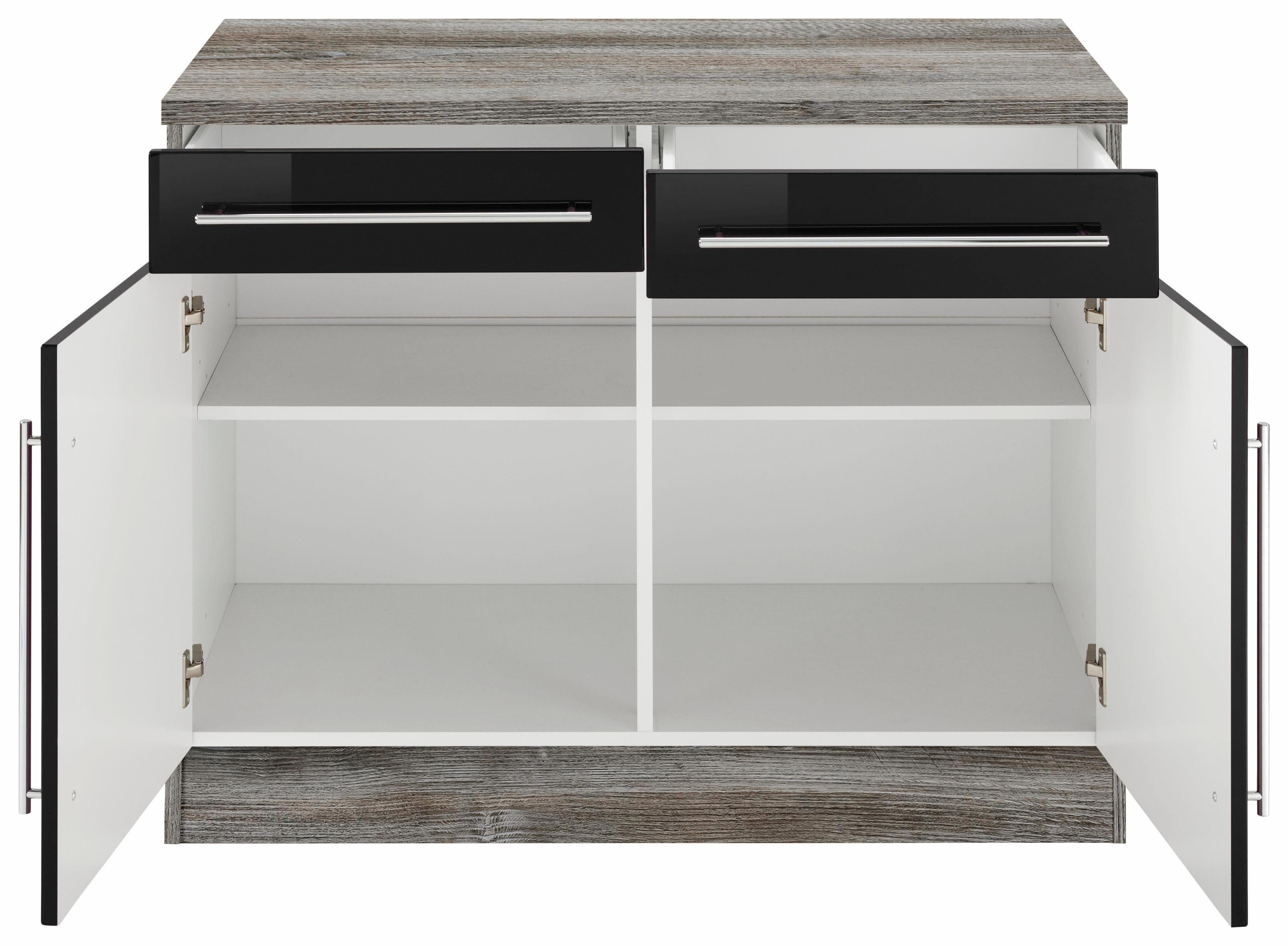 KOCHSTATION Unterschrank KS-Samos 100 cm breit – Bild 2 von 5