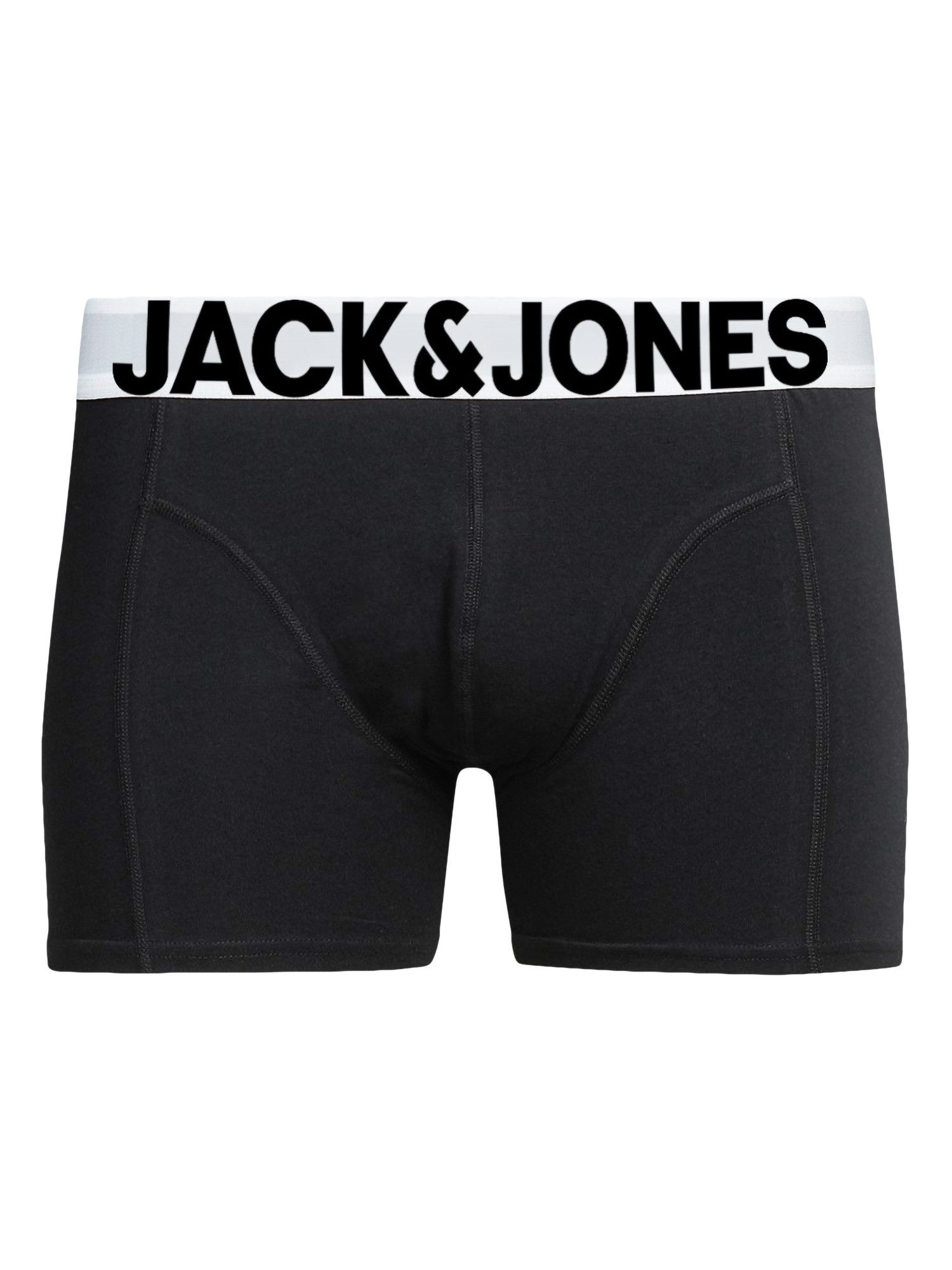 Jack & Jones Boxershorts Solid (5-St., 5er Pack) gute Passform durch elastische Baumwollqualität