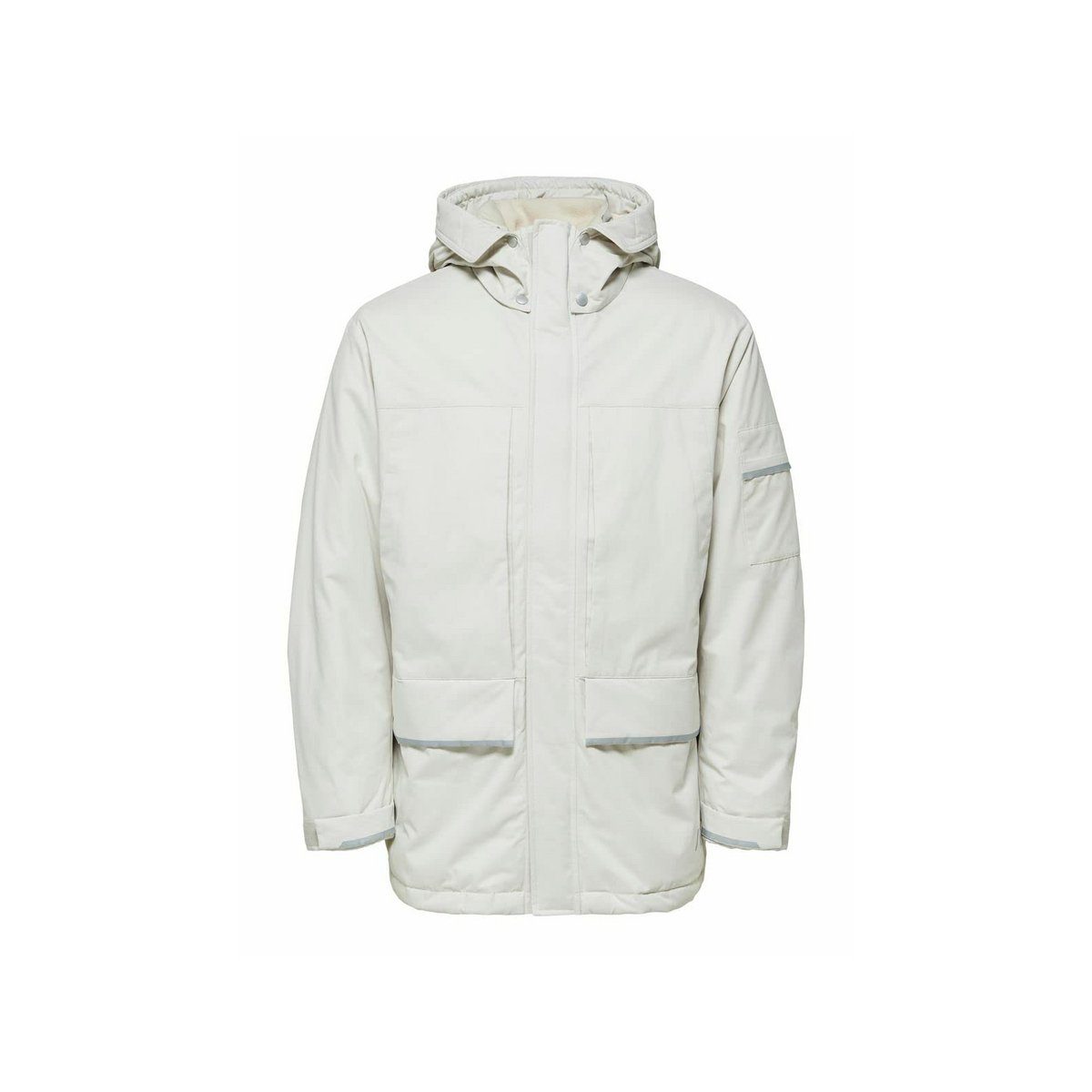 SELECTED HOMME Anorak grau (1-St)