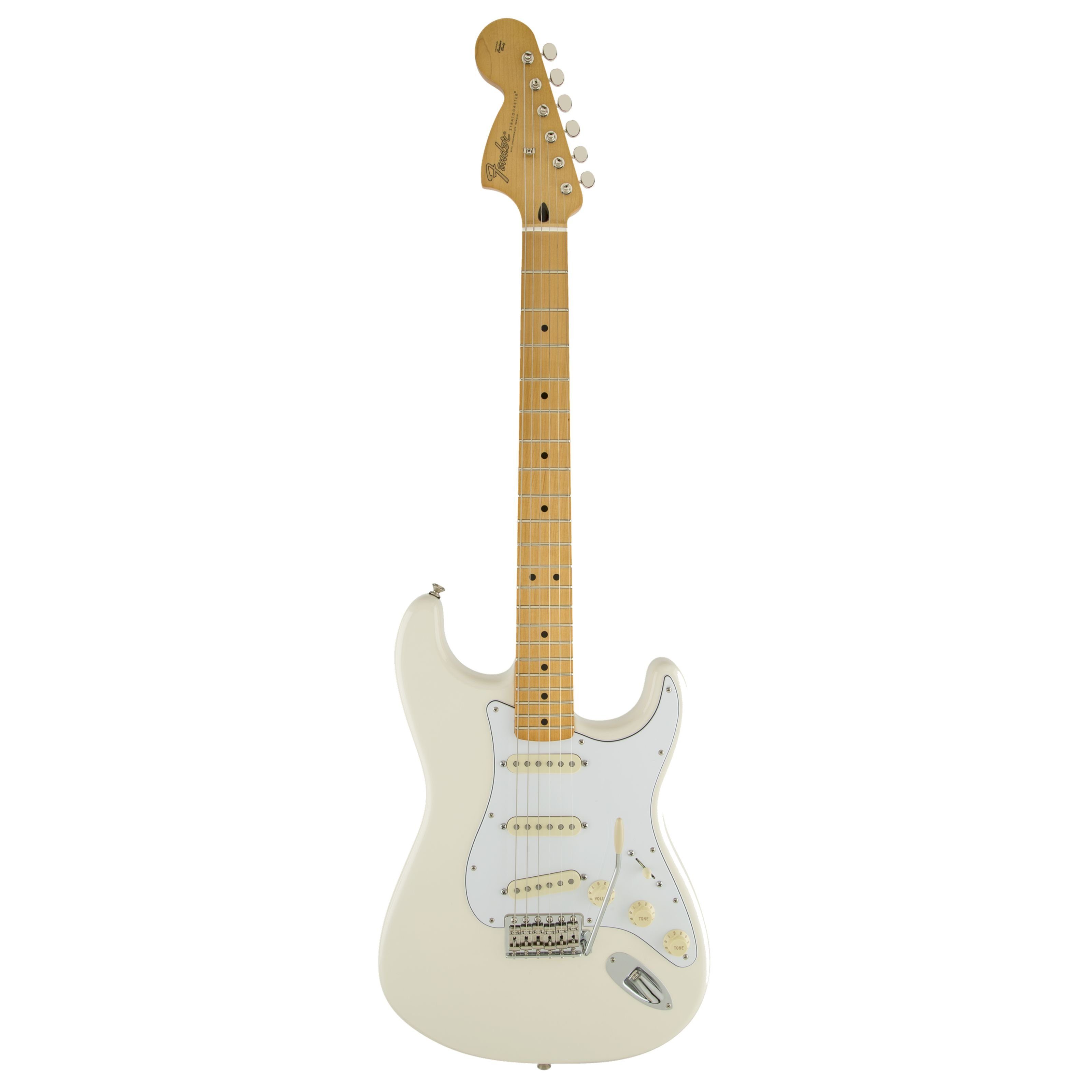 Fender E-Gitarre, Jimi Hendrix Stratocaster Olympic White