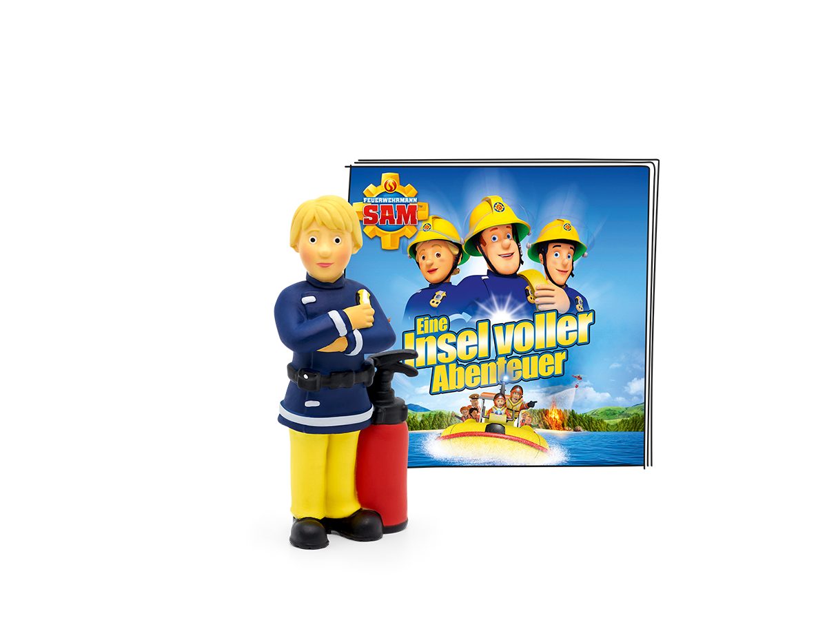 tonies Hörspielfigur Feuerwehrmann Sam - Eine Insel voller Abenteuer, (1-St)