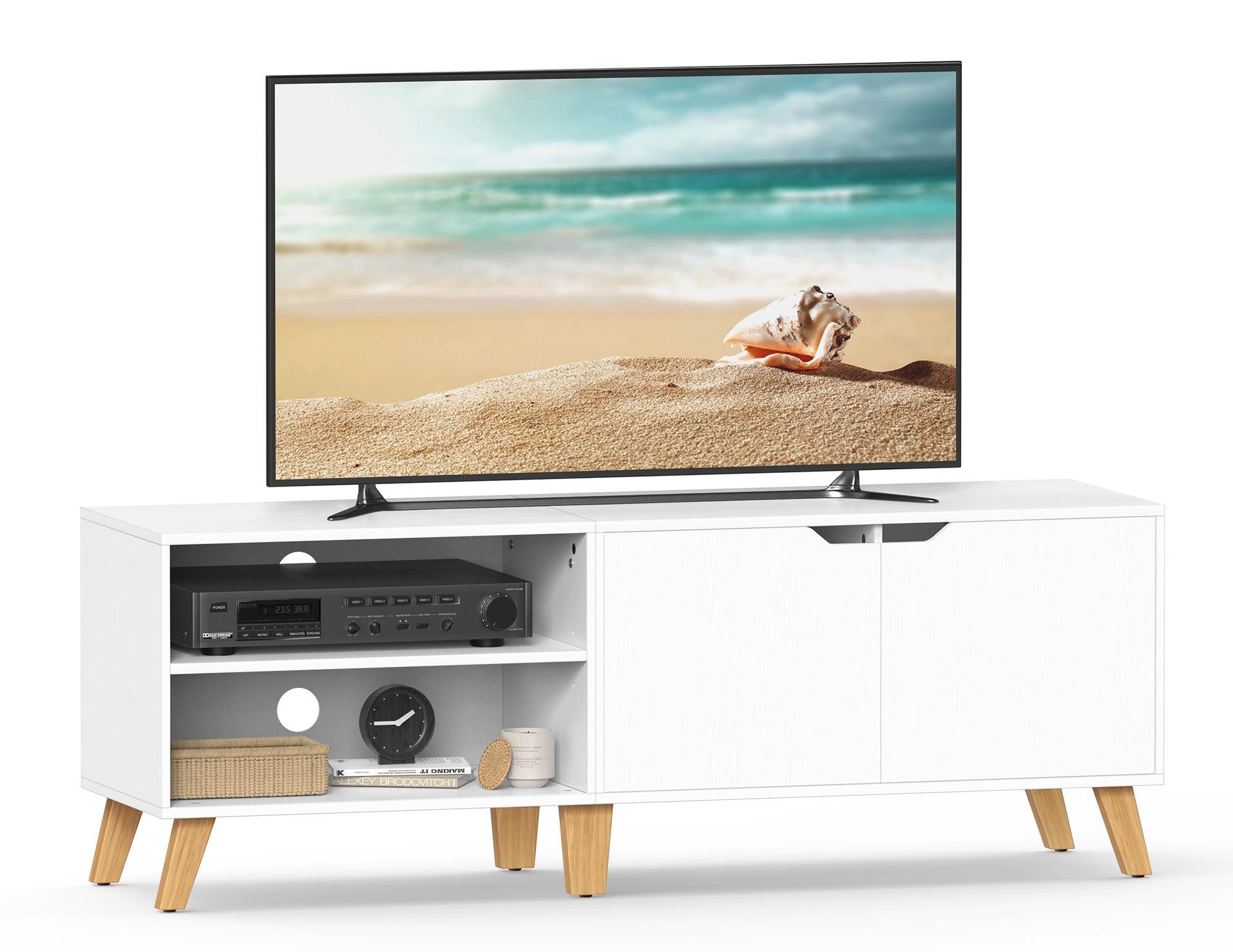 VASAGLE Lowboard TV-Schrank, Lange 140cm, für Fernseher bis zu 65 Zoll, bis günstig online kaufen