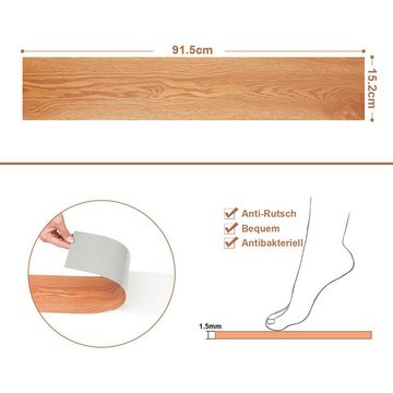 Randaco Vinylboden PVC Planke «ca.1 m² - 10 m²,selbstklebend,Oak, selbstklebend