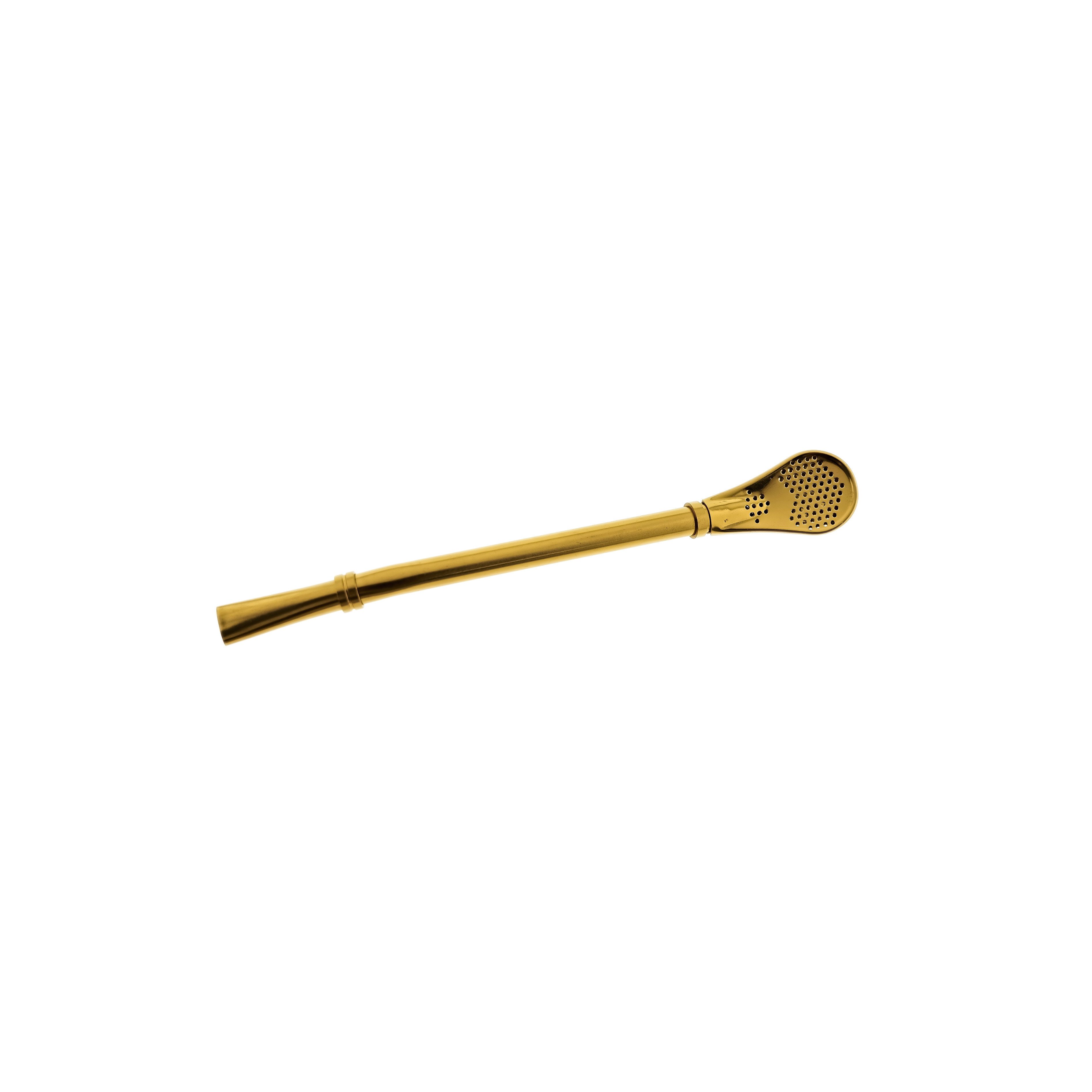 ZELLERFELD Trinkhalme 6er Set 2-in-1 Ложки mit Strohhalm - Edelstahl 18/10 in edlem Gold, (6-tlg), Довжина: 15,5 cm, Edelstahl 18/10