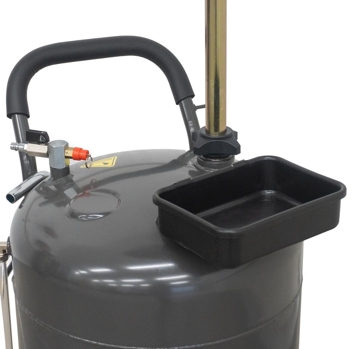 Thumbnail - Weber GmbH Montagewerkzeug Ölauffangbehälter 85 l, stufenlose Höhenverstellung, Werkzeugablage, Füllstandsanzeige