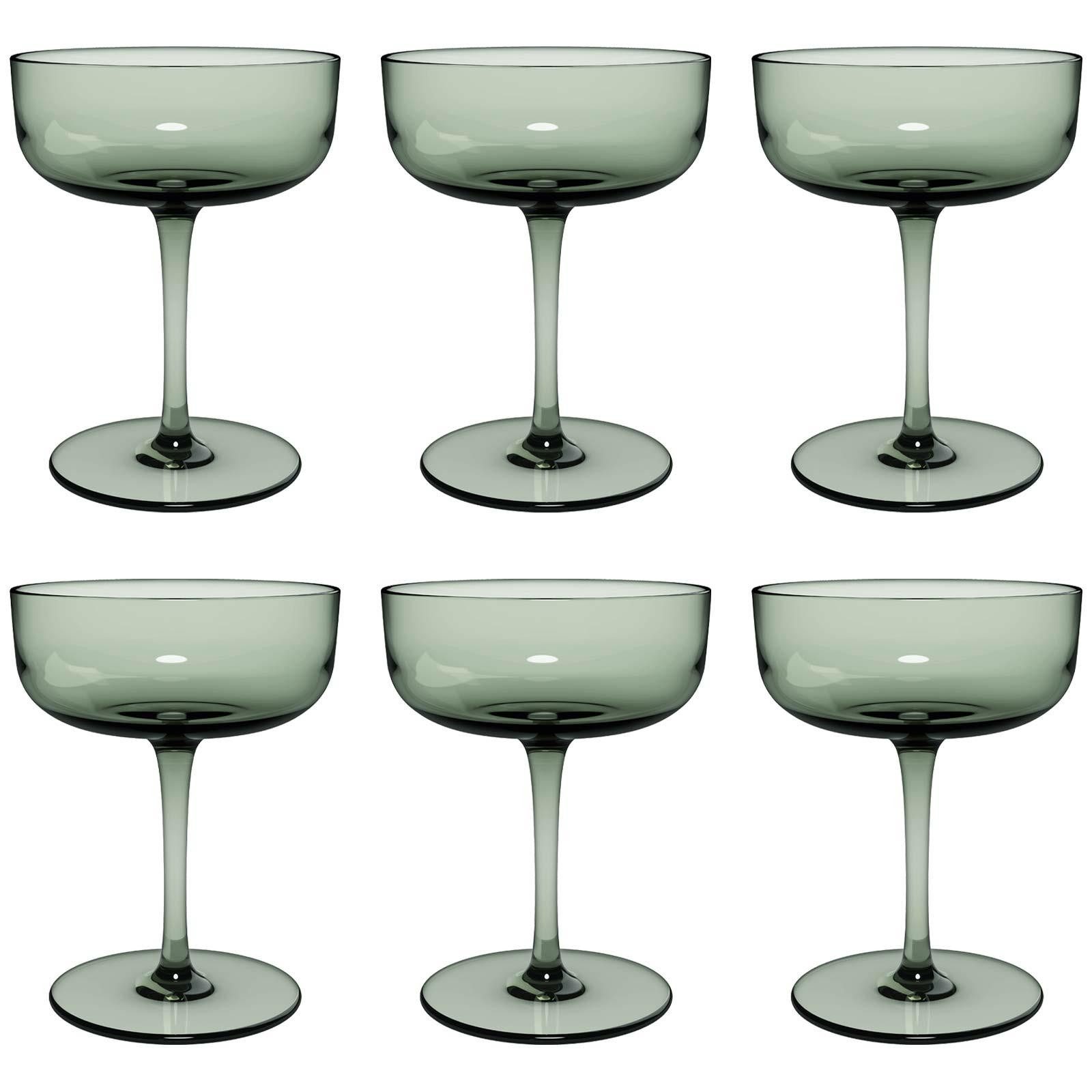 like. by Villeroy & Boch Sektglas Like Glass Sektschalen / Dessertschalen 100 ml, 6-tlg., Glas