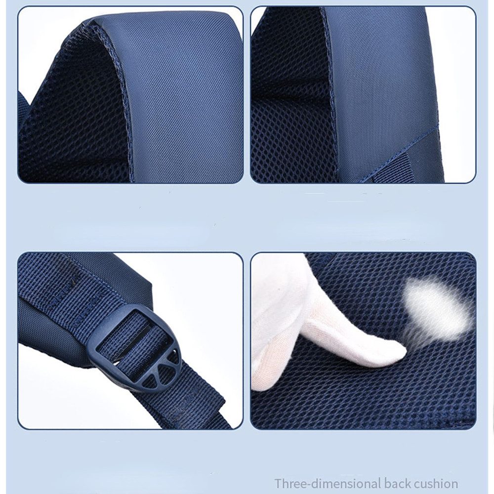 Blusmart Schulrucksack Kinderrucksäcke, orthopädische Rucksäcke (Leichtgewichtig Casual Stylisch, Tissu imperméable), Für Grund- und Mittelschüler
