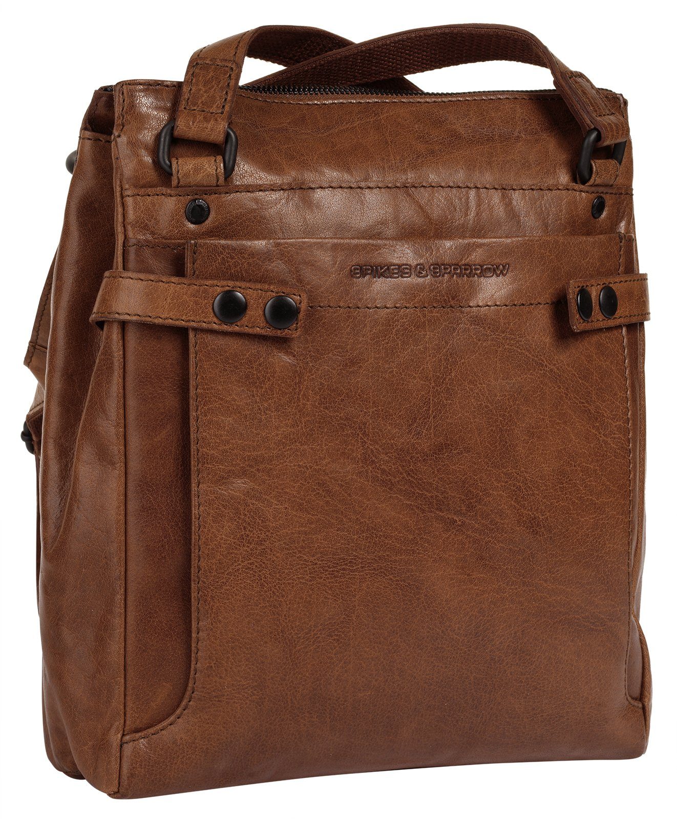 Spikes & Sparrow Cityrucksack, echt Leder günstig online kaufen