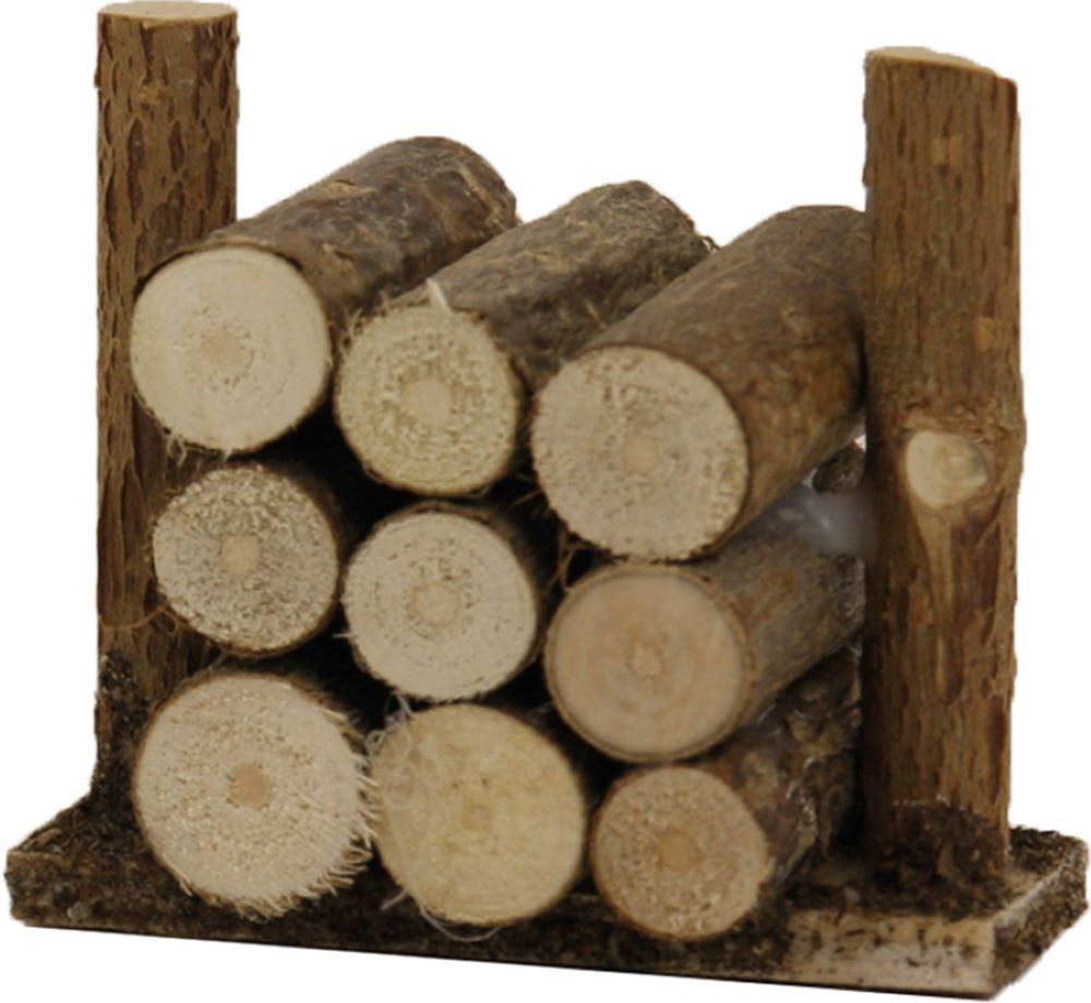 FADEDA Krippen-Zubehör FADEDA Holzstoß klein, Höhe in cm: 4,5 (1 St)