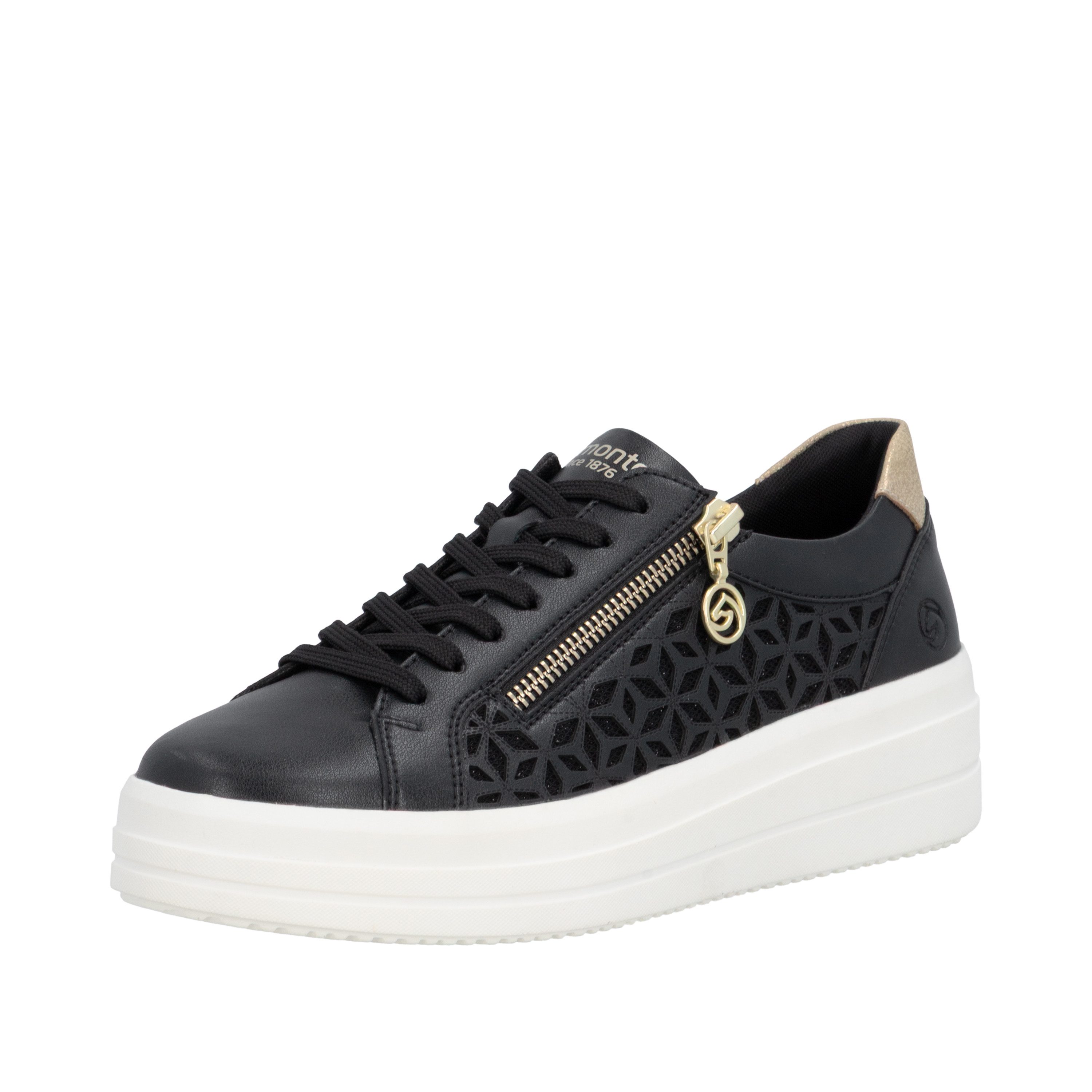 Remonte Plateausneaker Halbschuh, Schnürschuh mit Perforation und seitliche günstig online kaufen