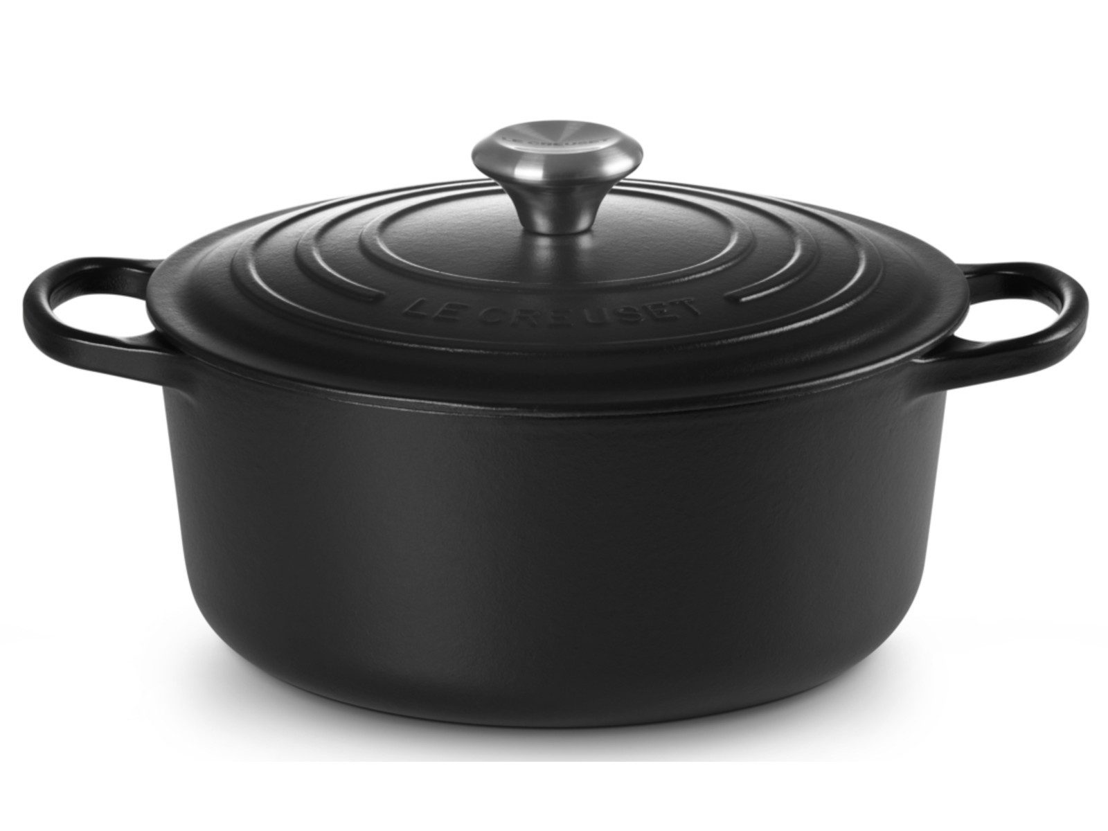 Bräter Creuset Bräter Signature rund schwarz 26cm