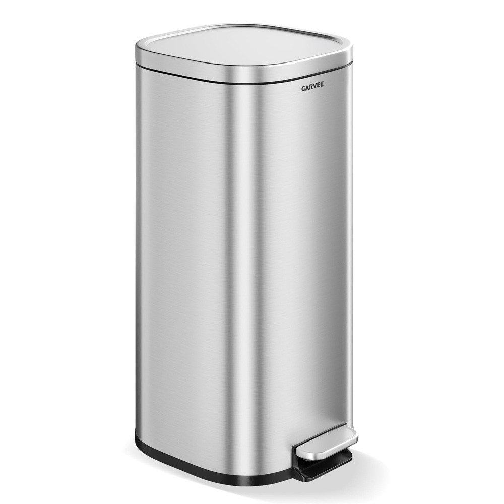 Mülleimer 30 L Edelstahl Mülleimer Küchenabfalleimer