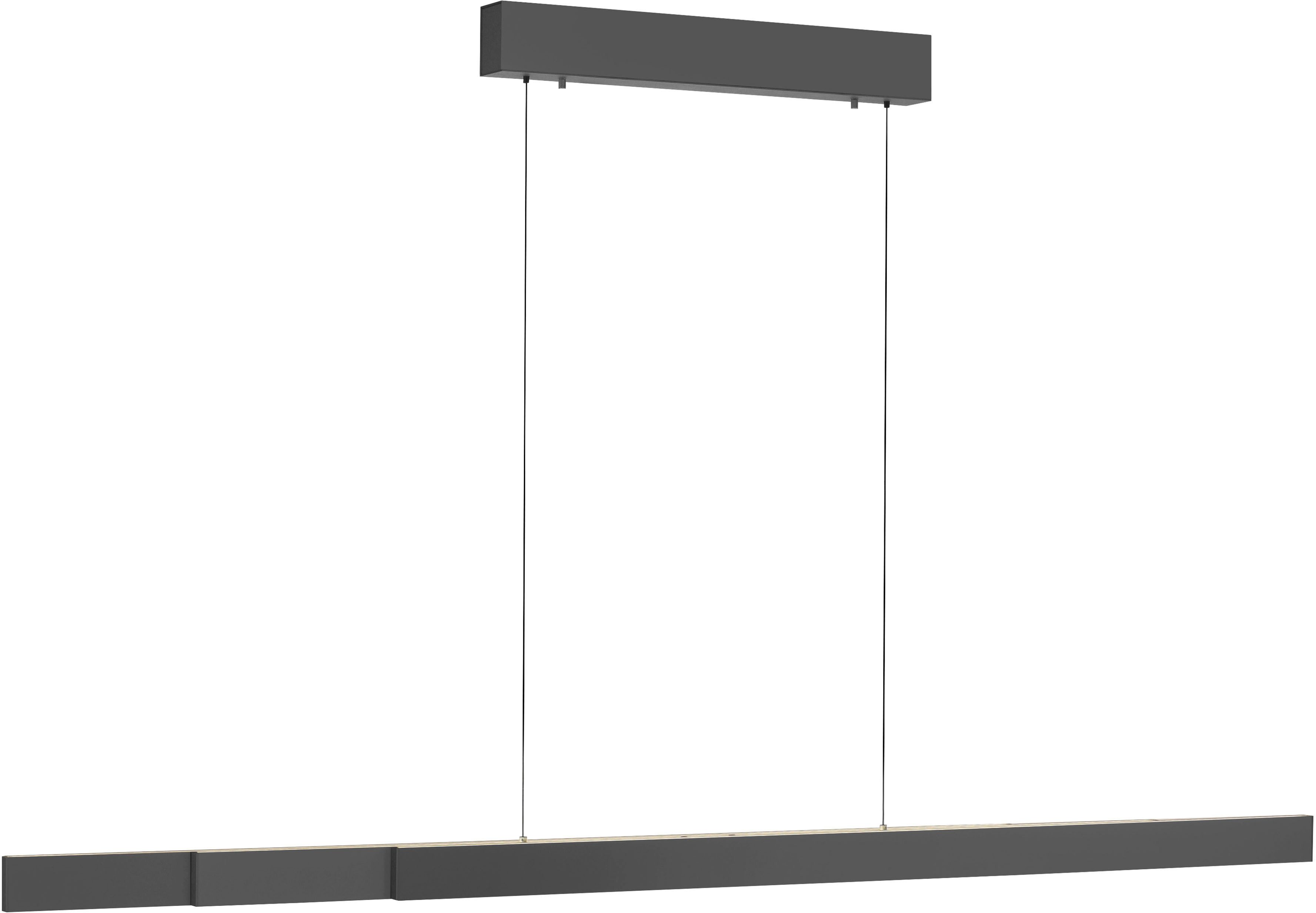 Paul Neuhaus LED Pendelleuchte Adriana Square, Farbsteuerung, LED fest integriert, warmweiß - kaltweiß, Touchdimmer, CCT 2700-5000K, getrennt schaltbar, Memory, Comfort -Lift