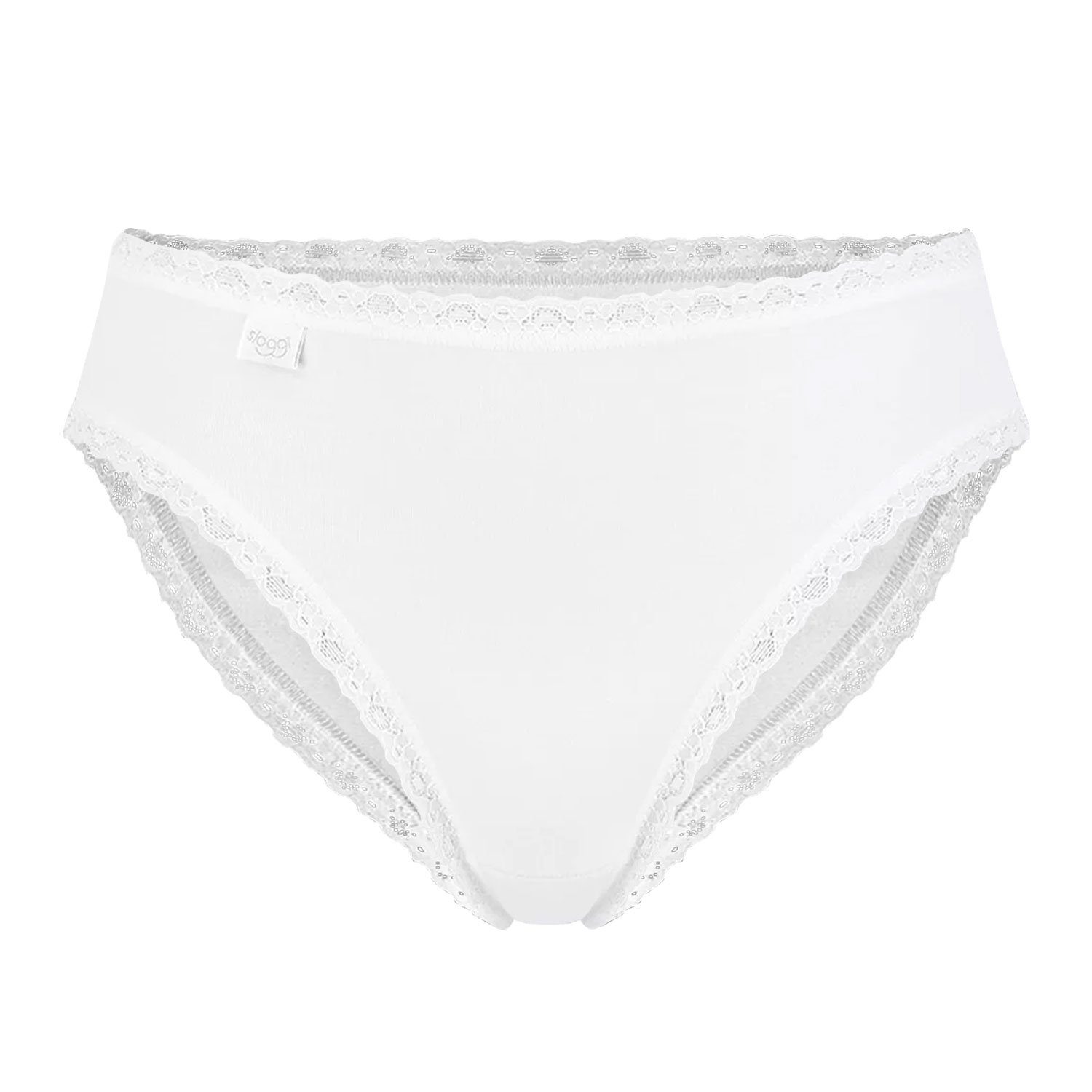 sloggi Slip 24/7 Lace Cotton feine Spitzenborte, Tragekomfort für den ganzen Tag – Bild 2 von 4