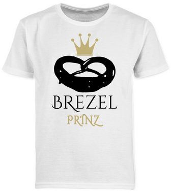 Shirtracer T-Shirt Brezel Prinz (1-tlg) Mode für Oktoberfest Kinder Outfit