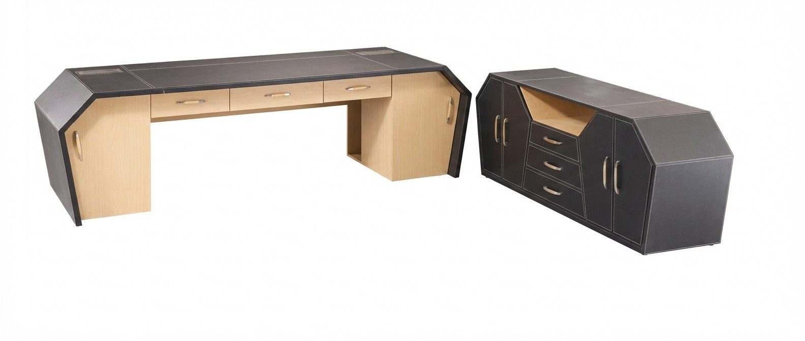 Xlmoebel Lowboard Design Kommode für Büro und Wohnraum, moderne Einrichtung, Made in Europa