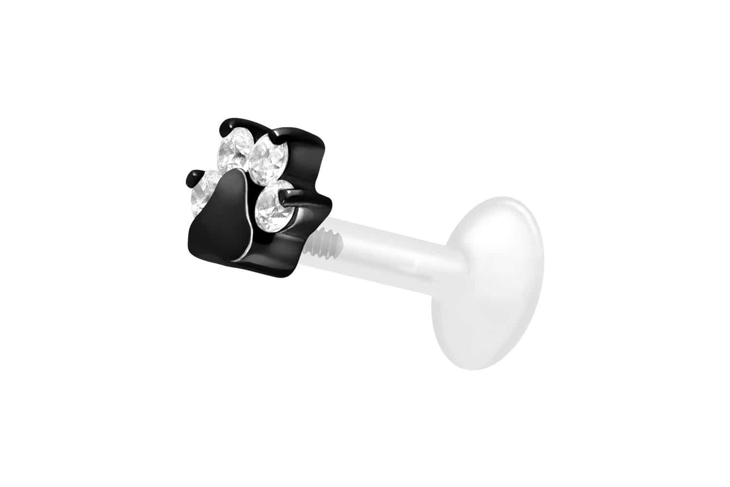 PIERCINGLINE Piercing-Set PTFE Labret mit Innengewinde günstig online kaufen