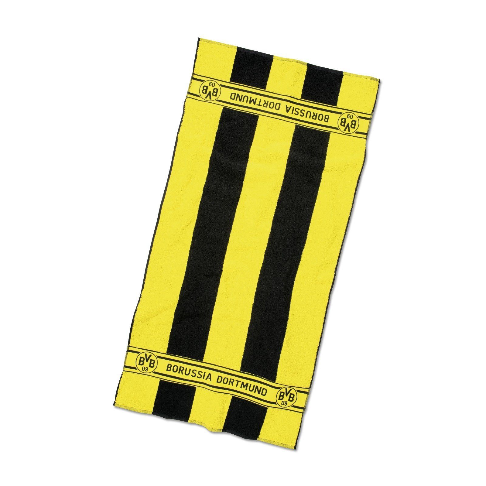 BVB Duschtuch BVB-Duschtuch mit Blockstreifen, Baumwolle günstig online kaufen