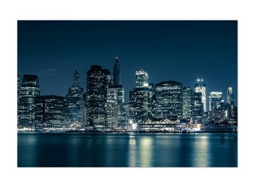 wandmotiv24 Leinwandbild New York City, Städte (1 St), Wandbild, Wanddeko, Leinwandbilder in versch. Größen
