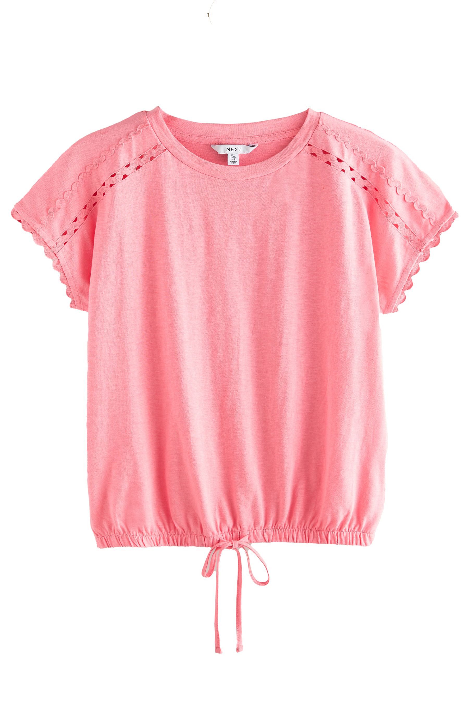 Next T-Shirt T-Shirt mit Ballonsaum (1-tlg) günstig online kaufen