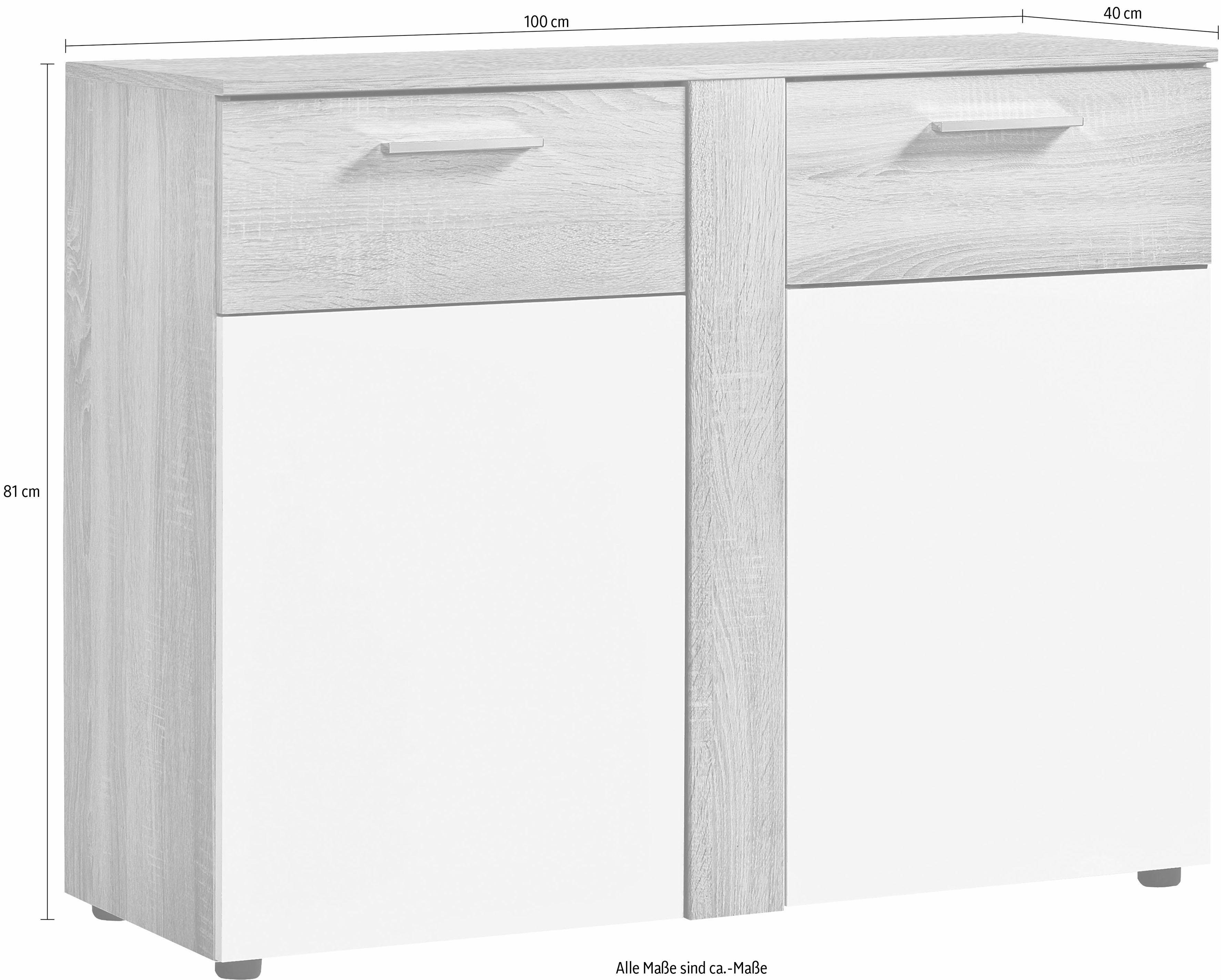 Procontour Kommode Trenti (OTTOs Choice), Höhe 81 cm, mit variabel verstellbaren Einlegeboden
