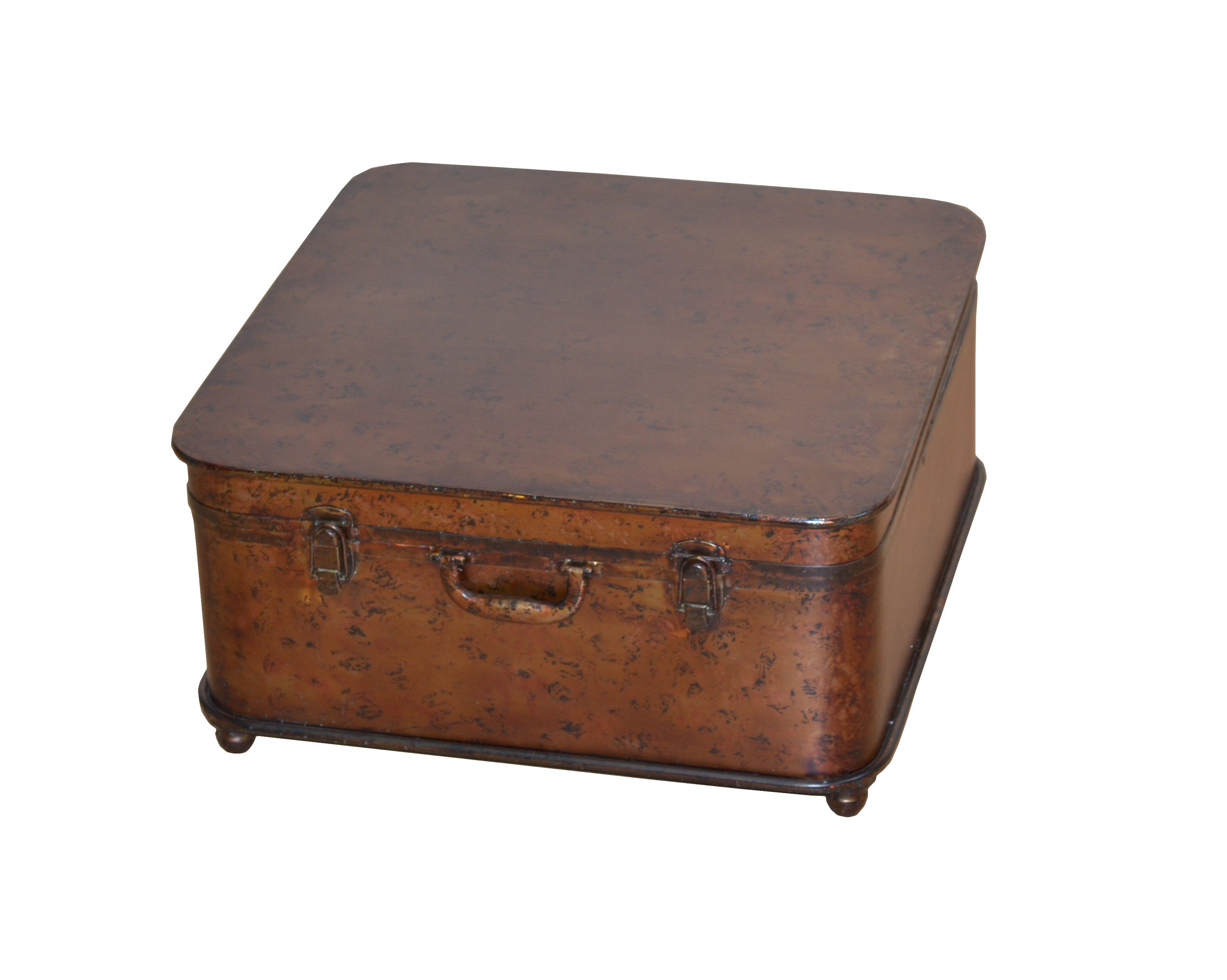 moebel-direkt-online Couchtisch Koffer, aus Metall, mit einer Vintageoberfl günstig online kaufen