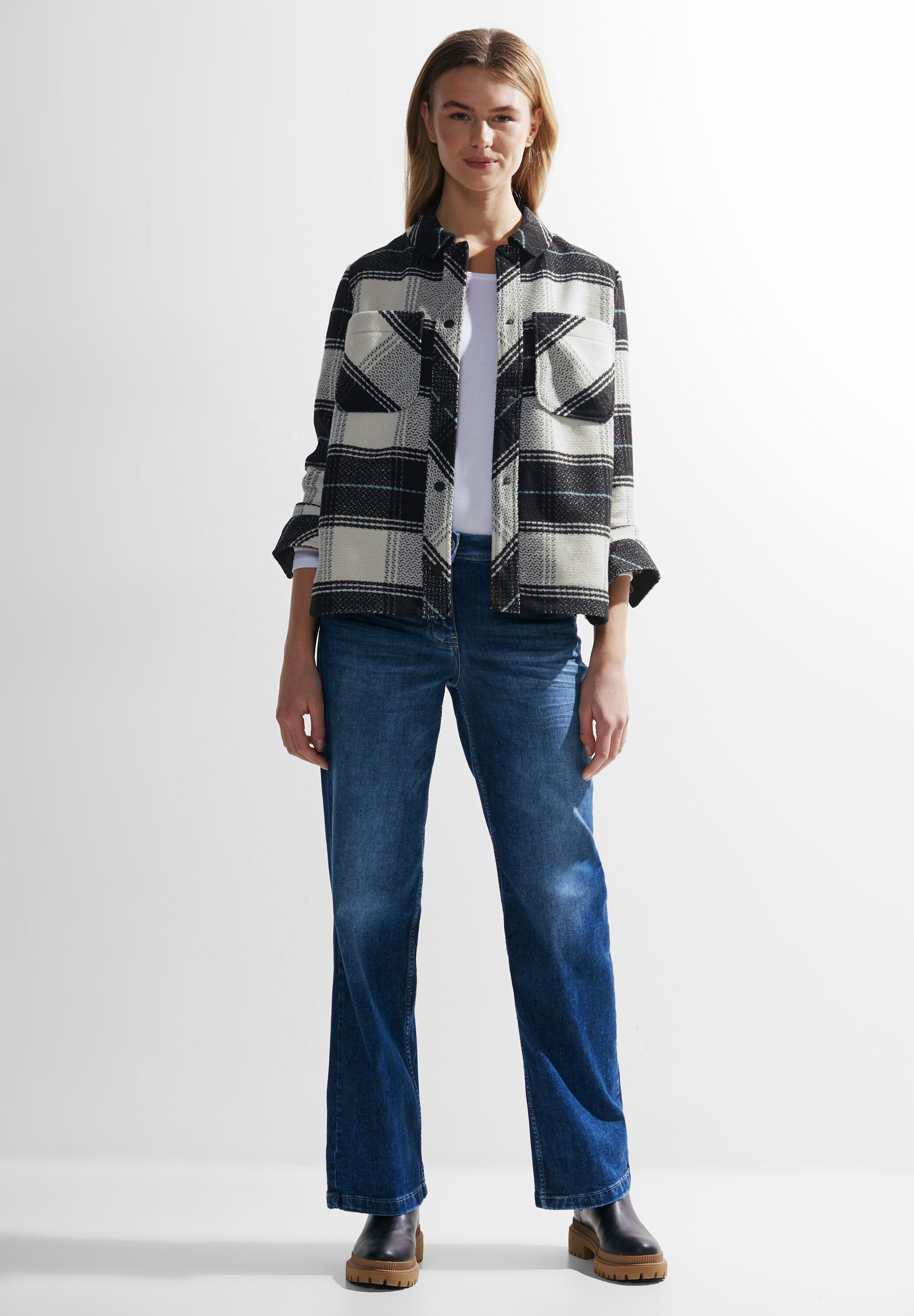 CECIL Blusenjacke mit Brusttaschen