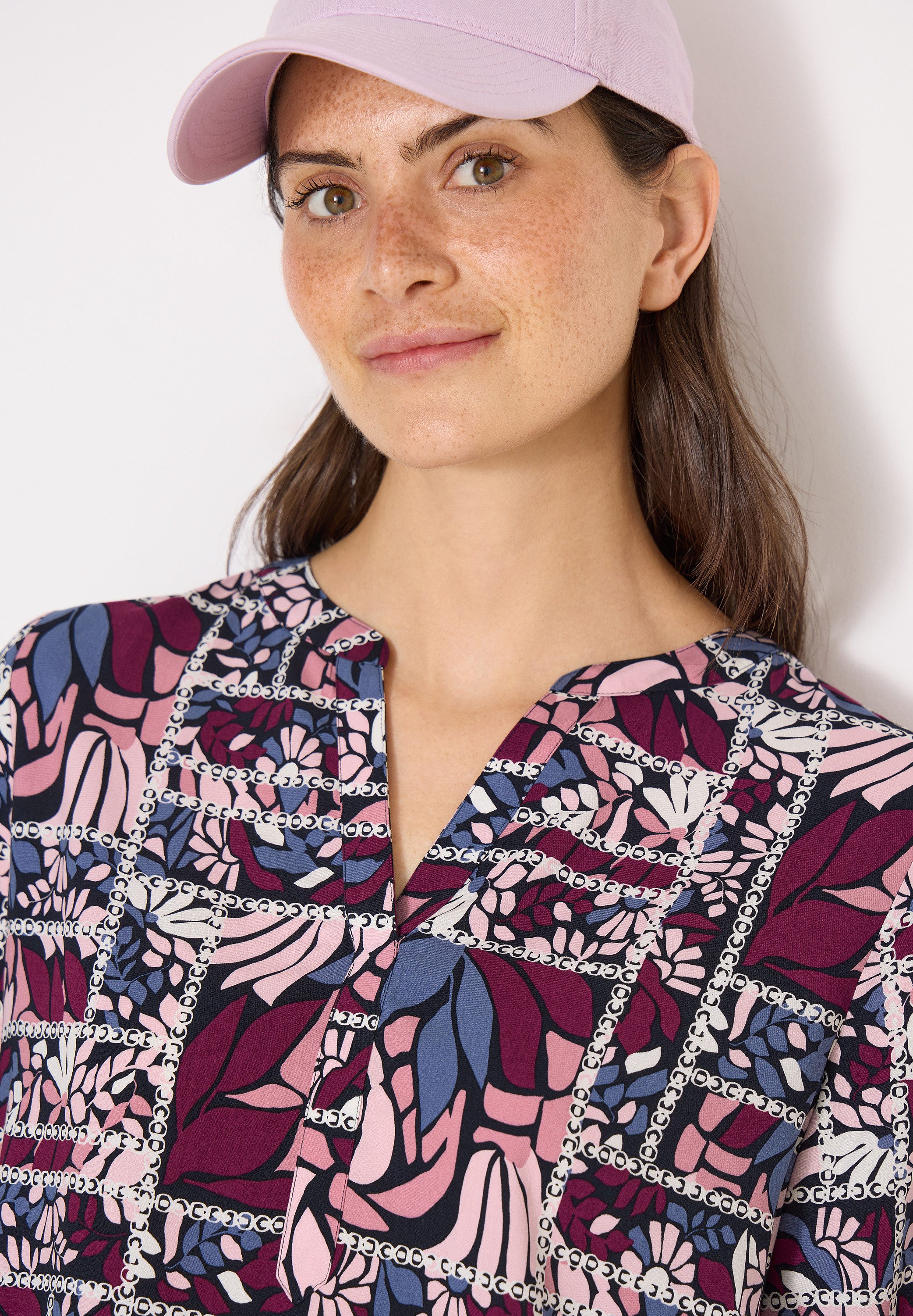 CECIL Klassische Bluse mit 3/4 Ärmeln