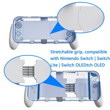 HYTIREBY Nintendo-Schutzhülle Switch OLED/Switch/Switch Lite, 3 in1 Gehäuse, Griff, Ständer