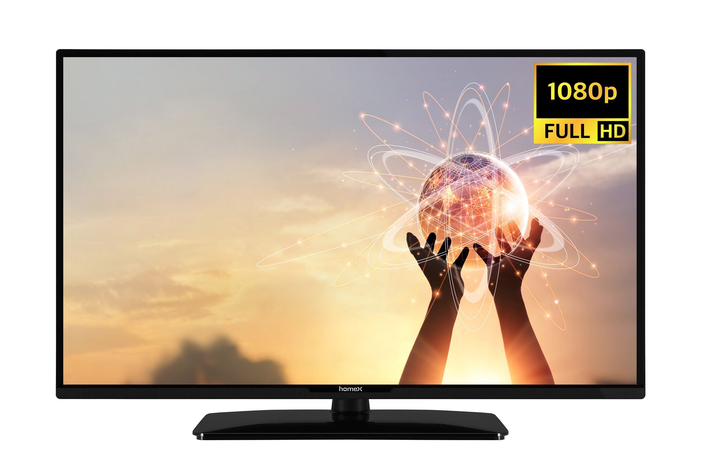homeX F42NT1000 LCD-LED Fernseher (106 cm/42 Zoll, Full HD, Triple-Tuner,  USB-Mediaplayer)