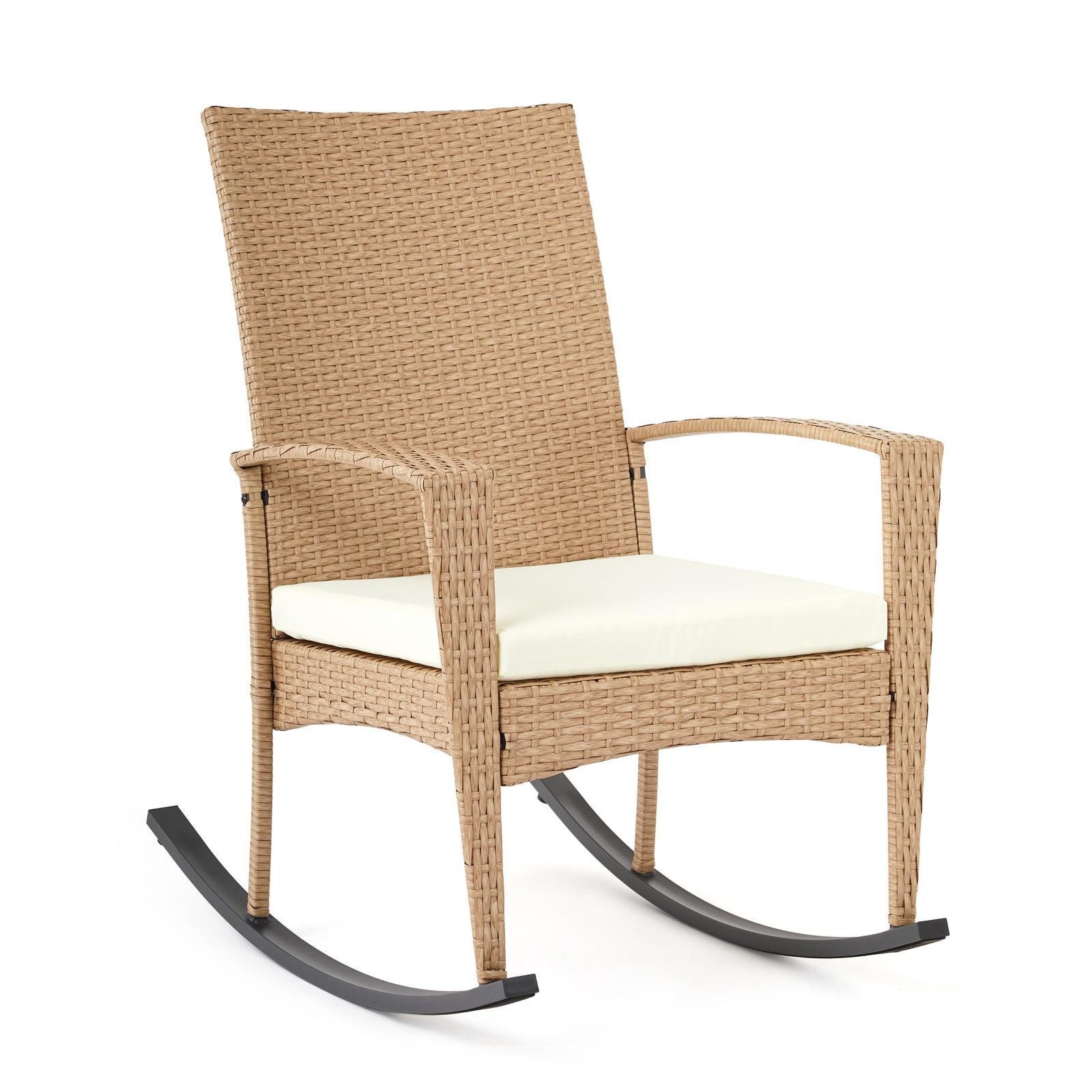 Mondeer Rattanstuhl Schaukelstuhl (1 St), 1 günstig online kaufen