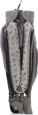 Hauck Baby-Reisebett Sleep N Play, nordic grey, 6-tlg., inkl. Transporttasche